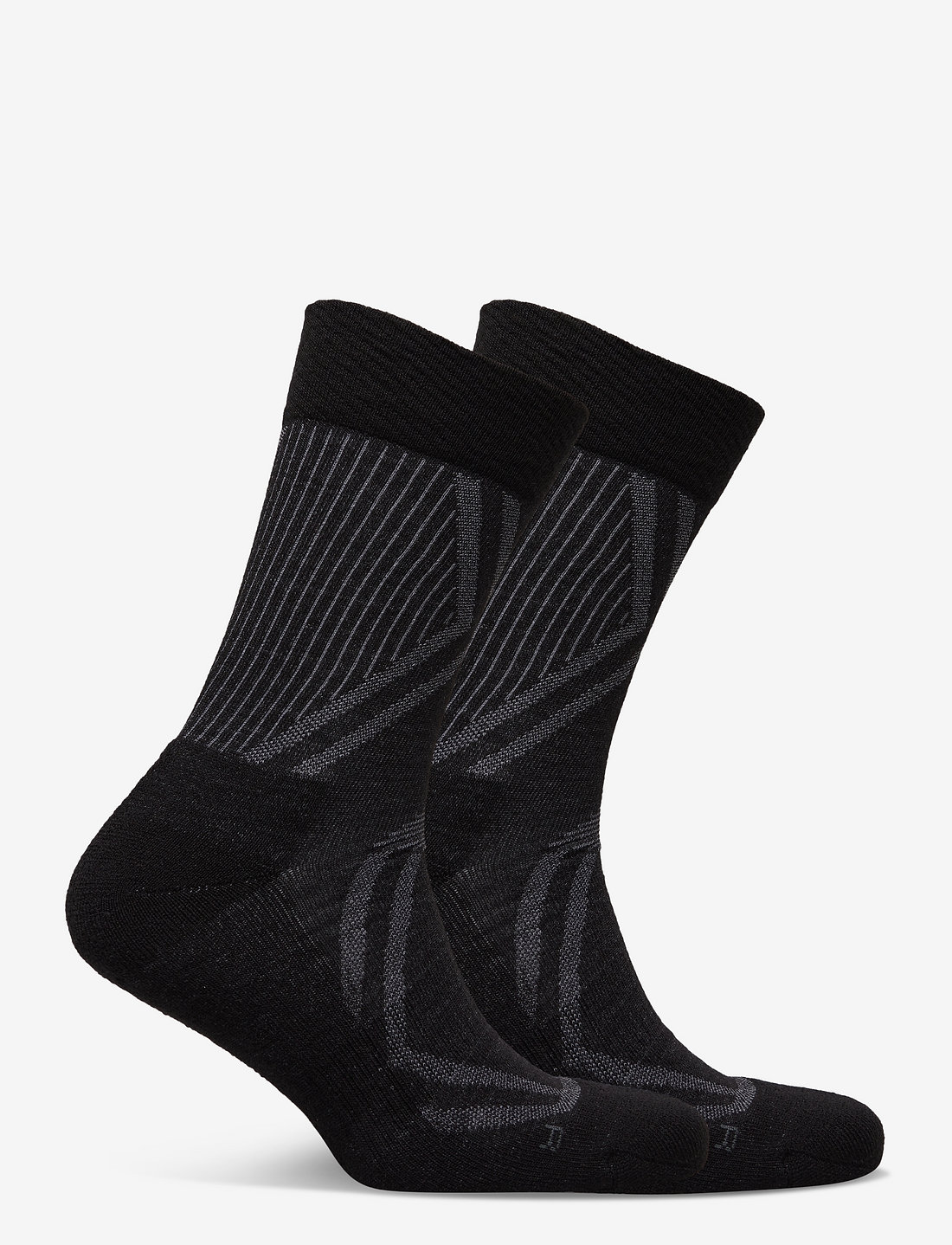 Dovre - Dovre terrysocks org wool 2-pa - treningssokker - black - 1