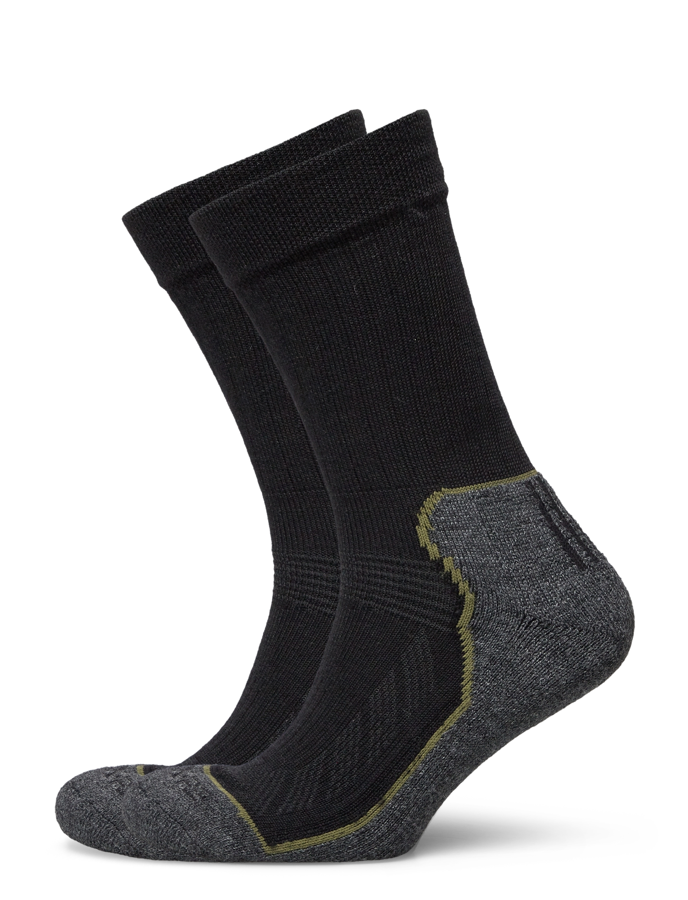 Dovre Dovre terrysocks org wool 2-pa - Strømper - SVART / multi