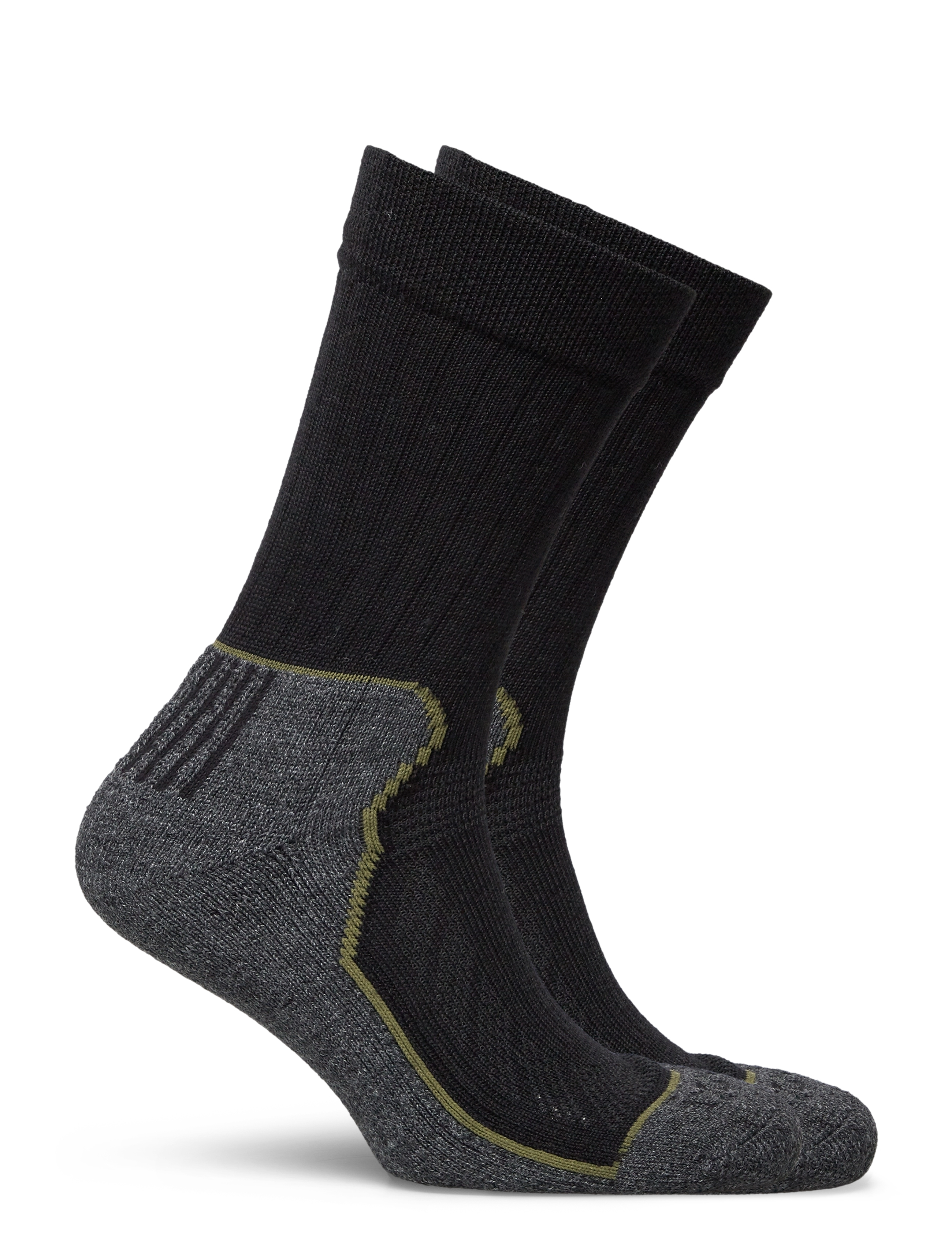 Dovre - Dovre terrysocks org wool 2-pa - laveste priser - svart - 1