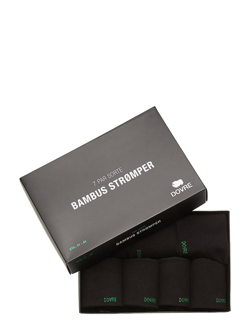 Dovre - Dovre Bamboo socks 7 pack - black - 2
