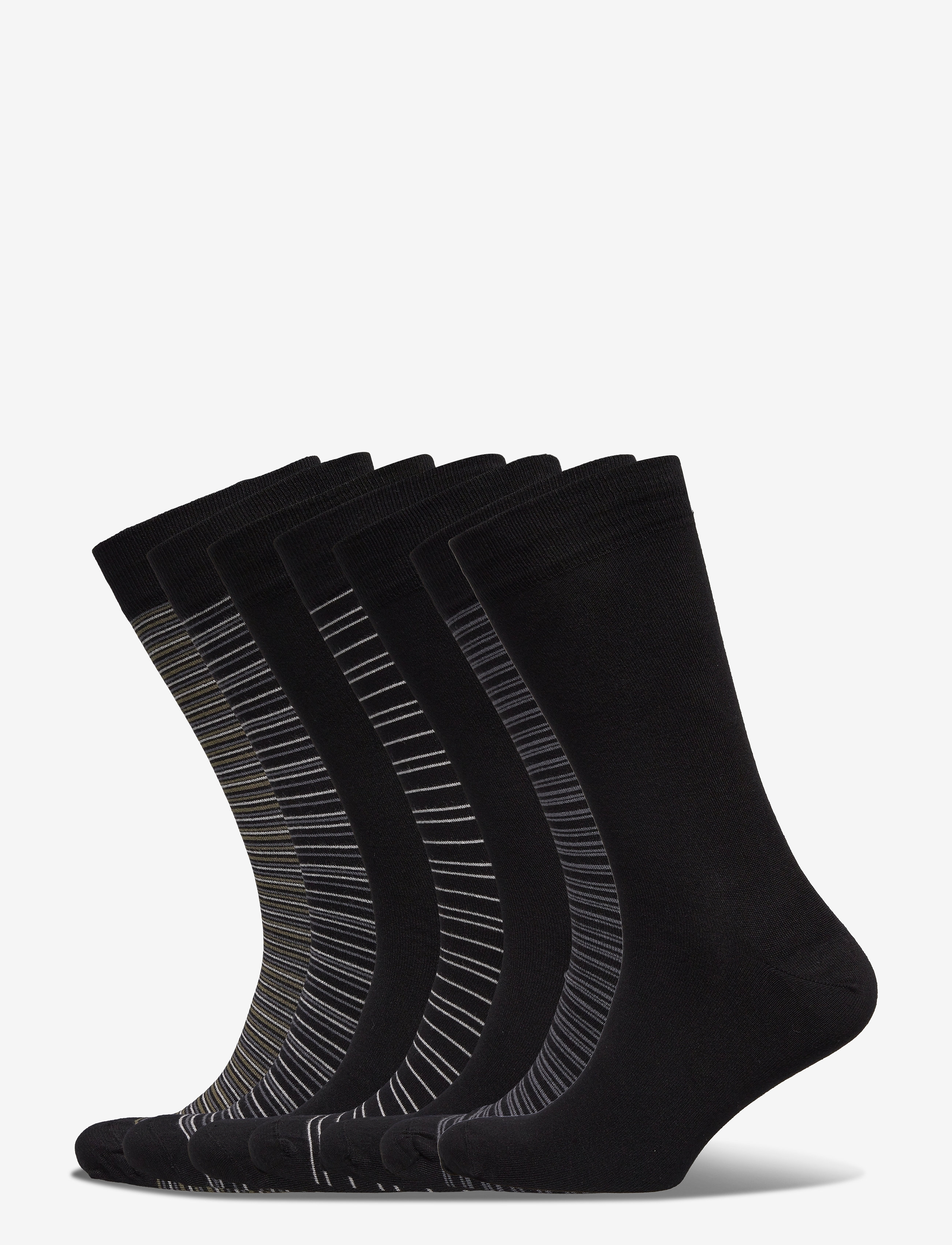Dovre Bamboo socks 7 pack - FLERFäRGAD
