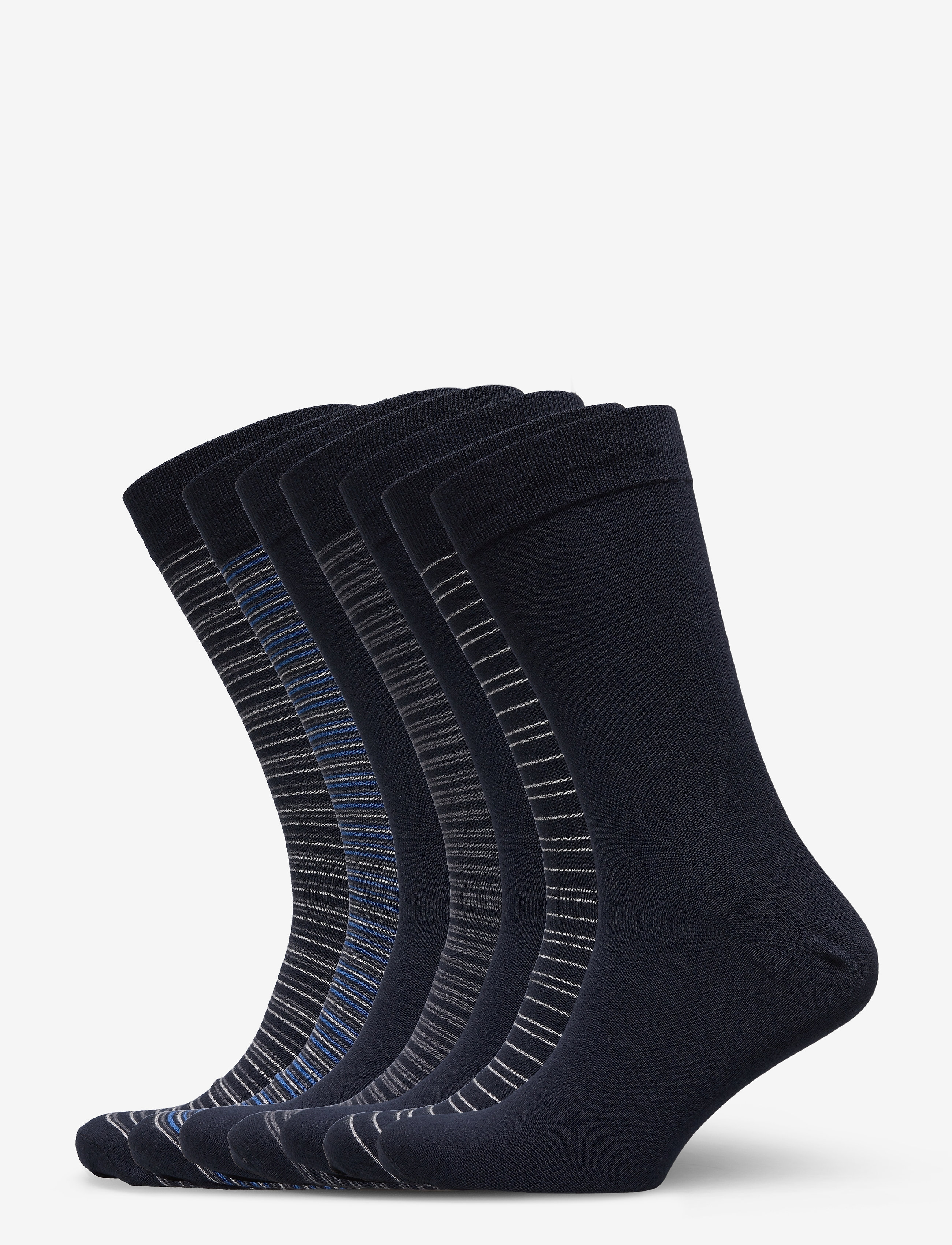 Dovre Bamboo Socks 7 Pack, Mænd, Strømper Multipakke, Sort, Str: 41-44