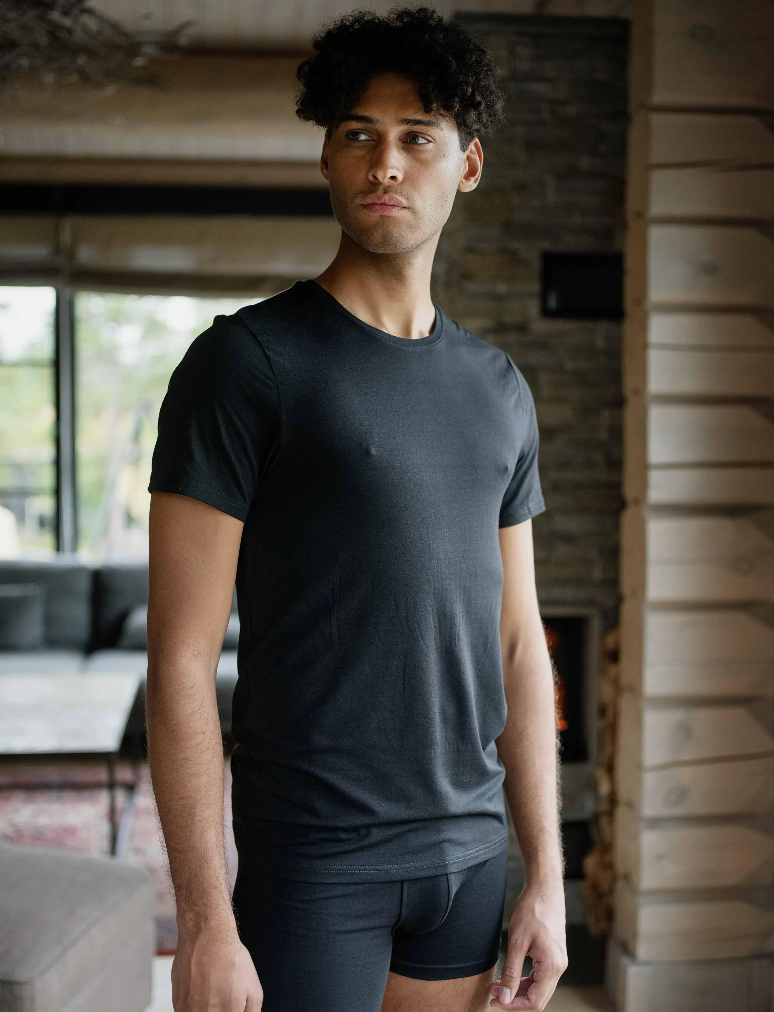 Dovre T-Shirt 2-Pack, XXL, T-shirts, Schwarz - Short-sleeved, Männerswear