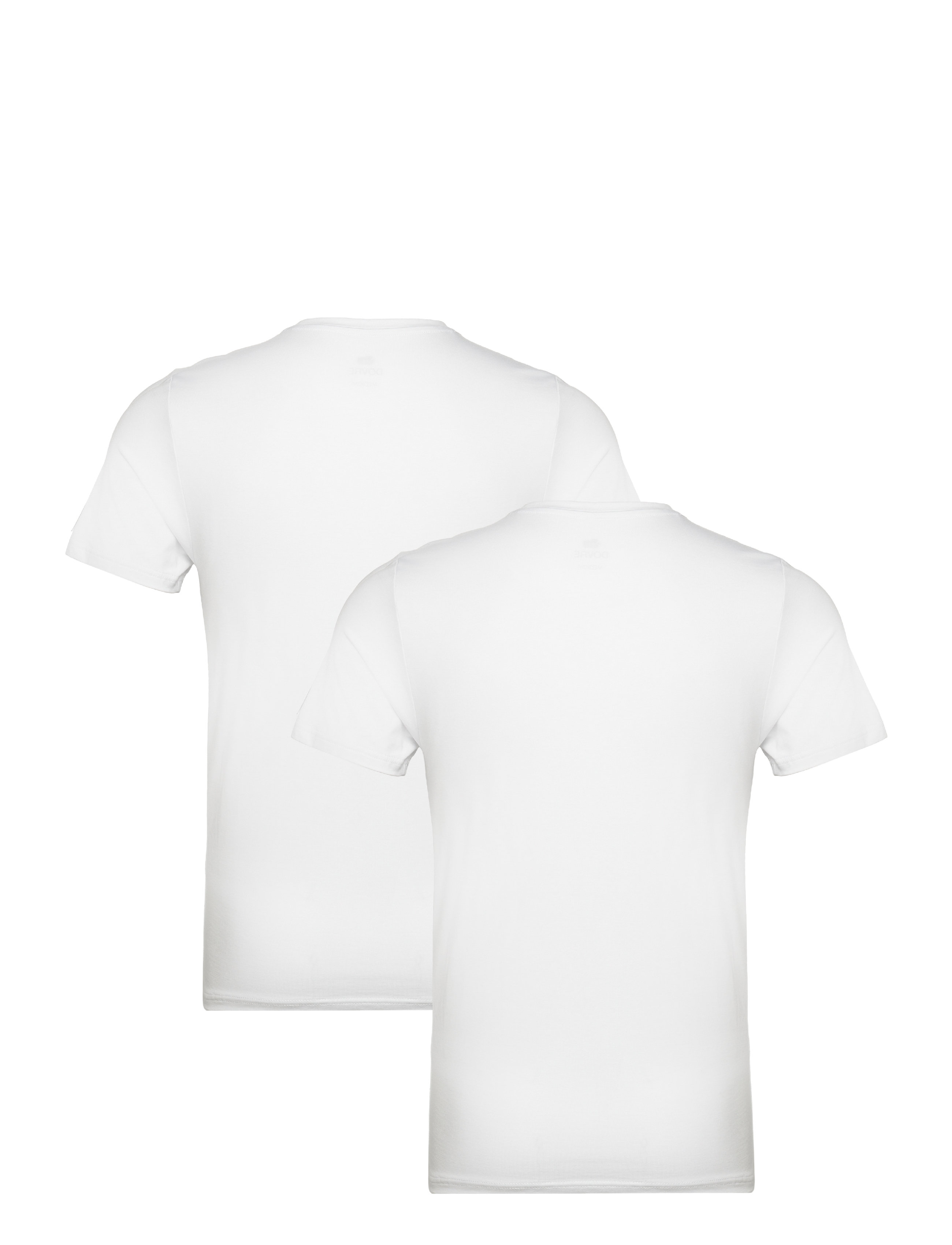 Dovre - Dovre t-shirt 2-pack - multipack t-shirts - vit - 1