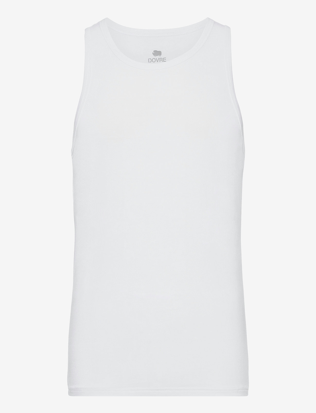 Dovre - Dovre singlet 2-pack bamboo - vit - 3