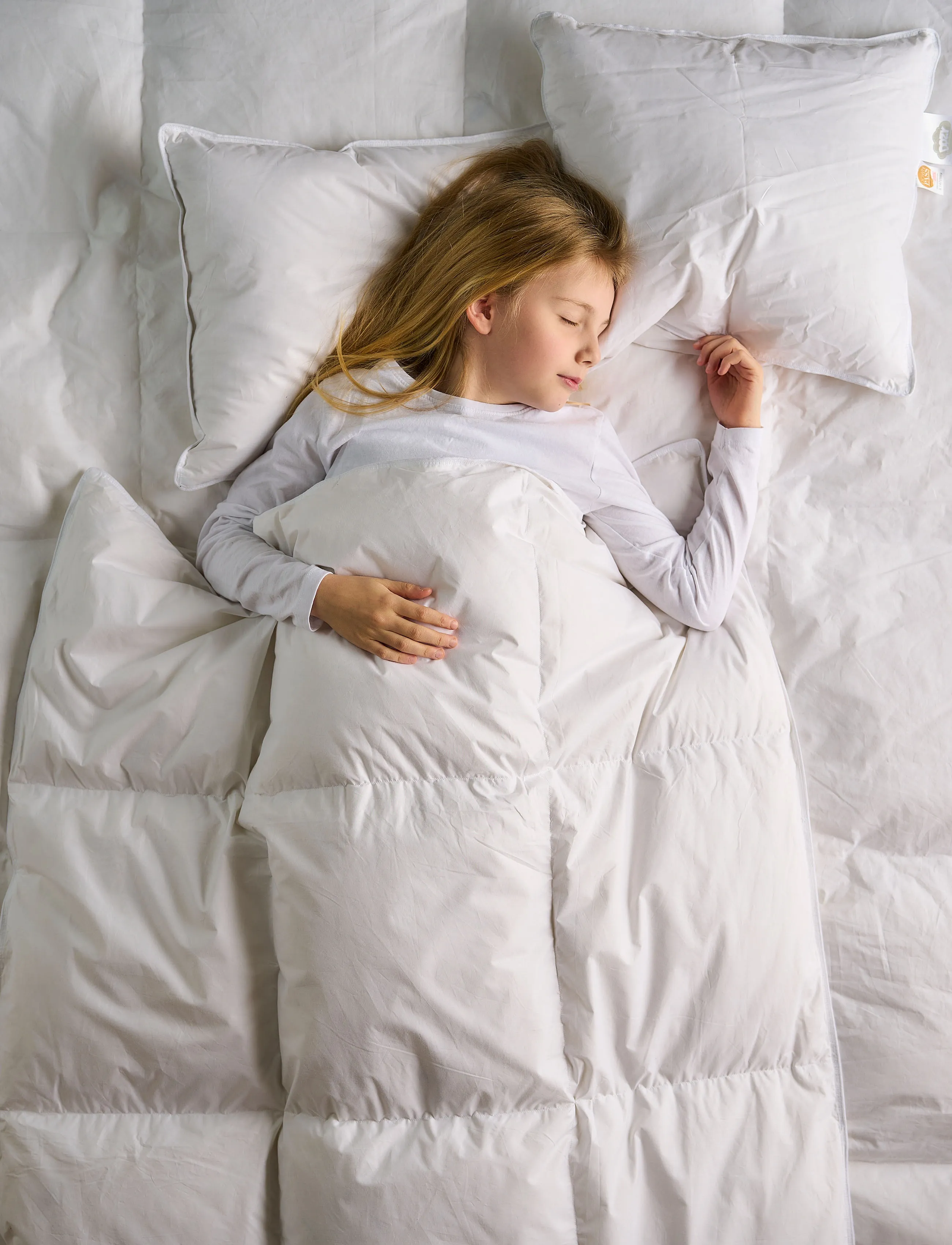 Dozy Muscovy Down Baby Pillow, 40X45, White, Søvntid > Puder, Børn