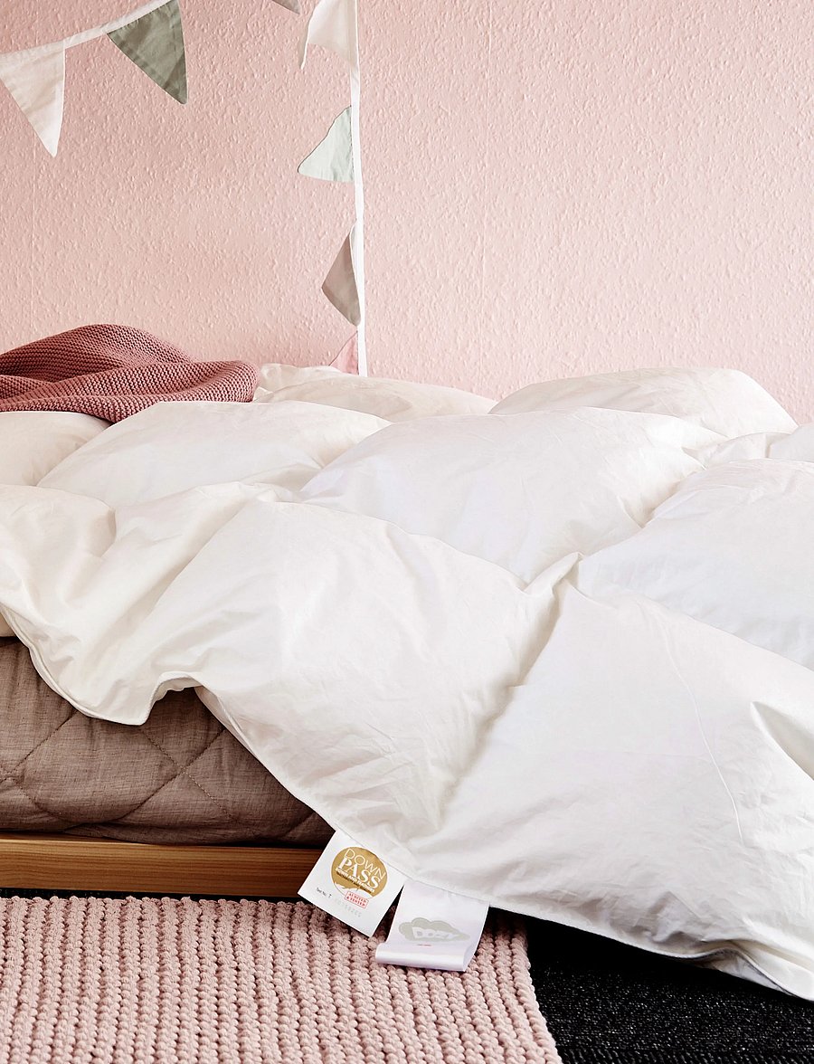 Dozy - Muscovy Down Baby Duvet - Summer Edition - puder og dyner - white - 3