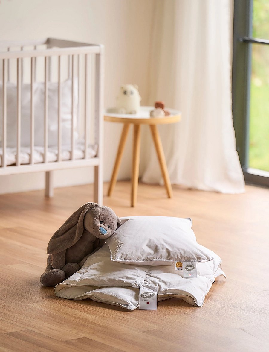 Dozy - Muscovy Down Baby Duvet - Summer Edition - puder og dyner - white - 5