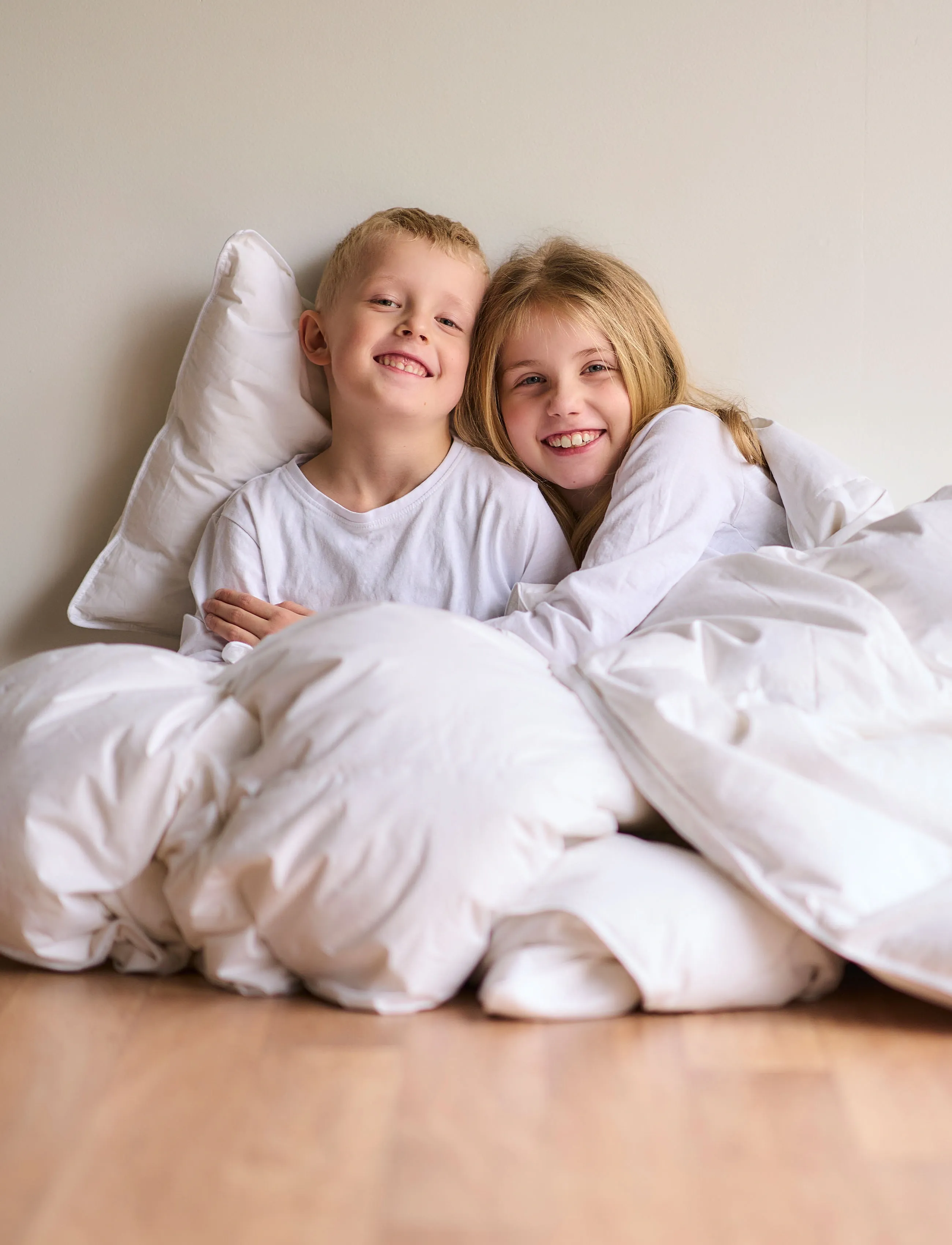 Dozy - Muscovy Down Junior Duvet - Summer Edition - dyner og puter - white - 4