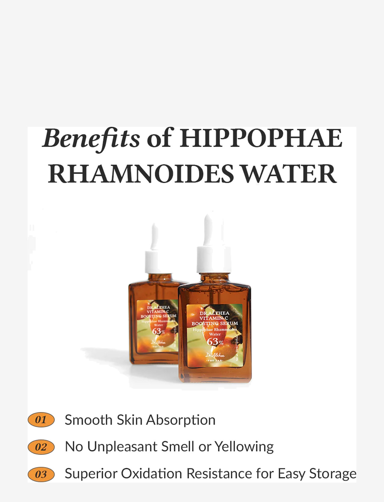 Dr. Althea - Vitamin C Boosting Serum - serum & olier - clear - 2