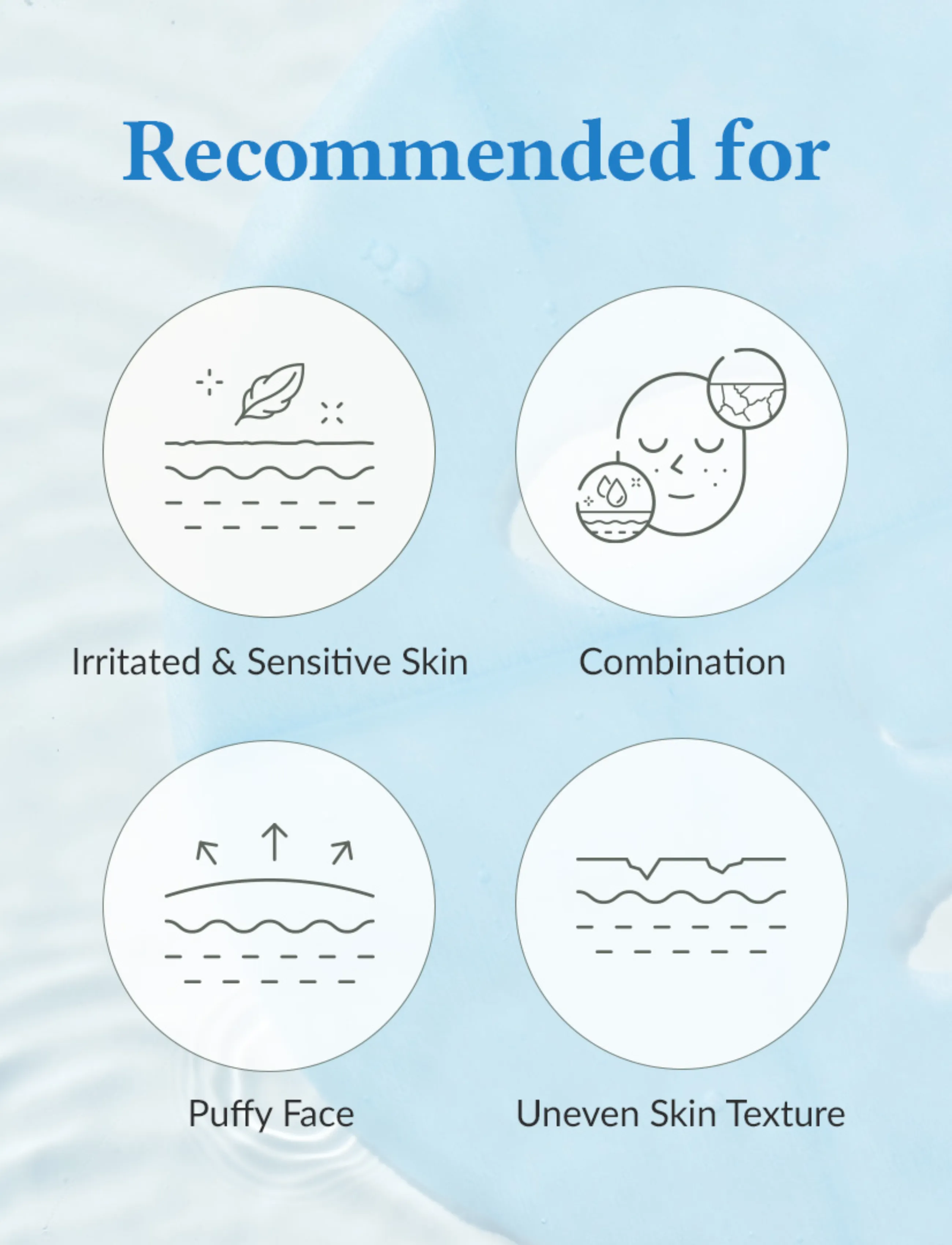 Dr. Althea - Aqua Blue Hydration Mask - ansigtsmasker - clear - 2