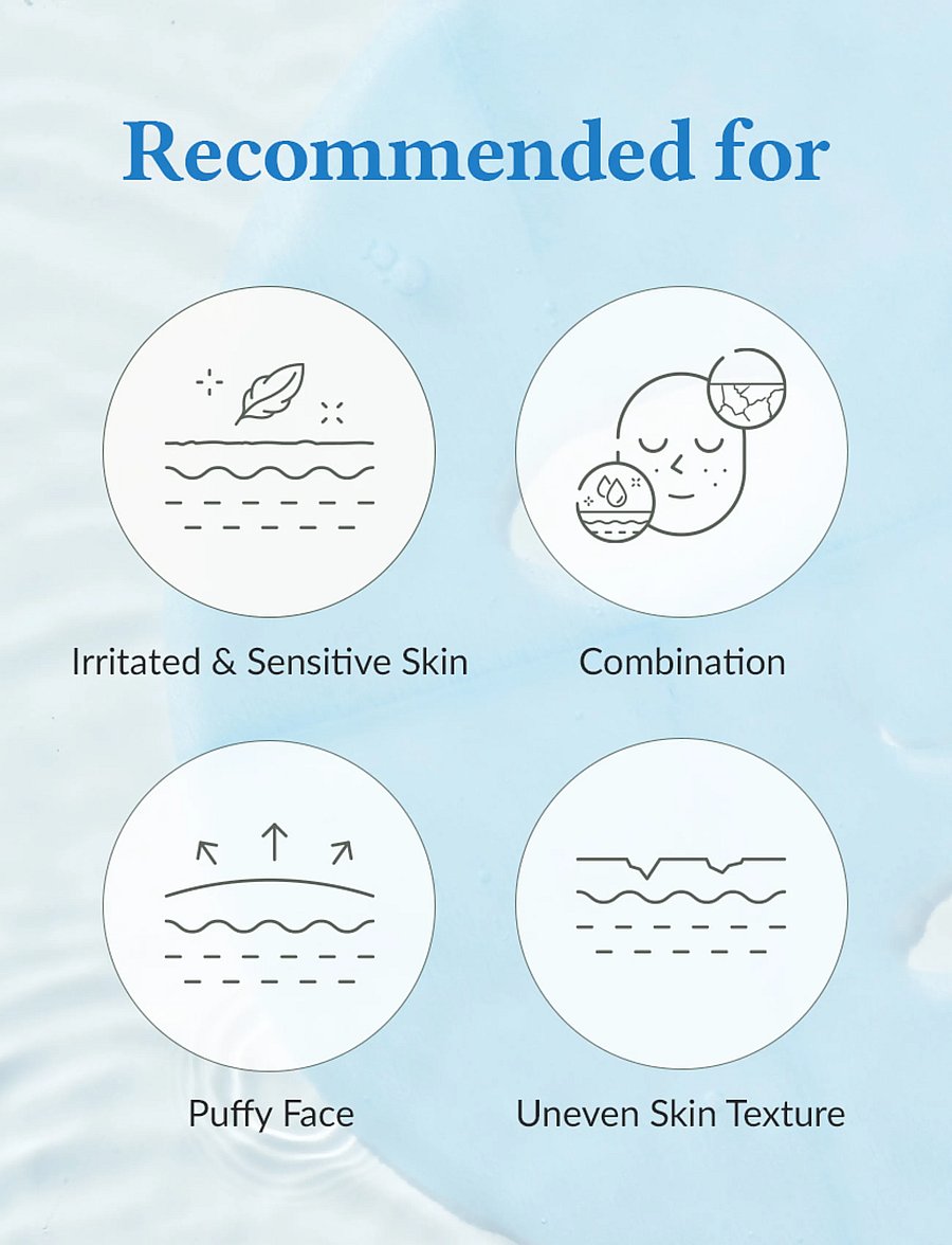 Dr. Althea - Aqua Blue Hydration Mask - sheet masks - clear - 2