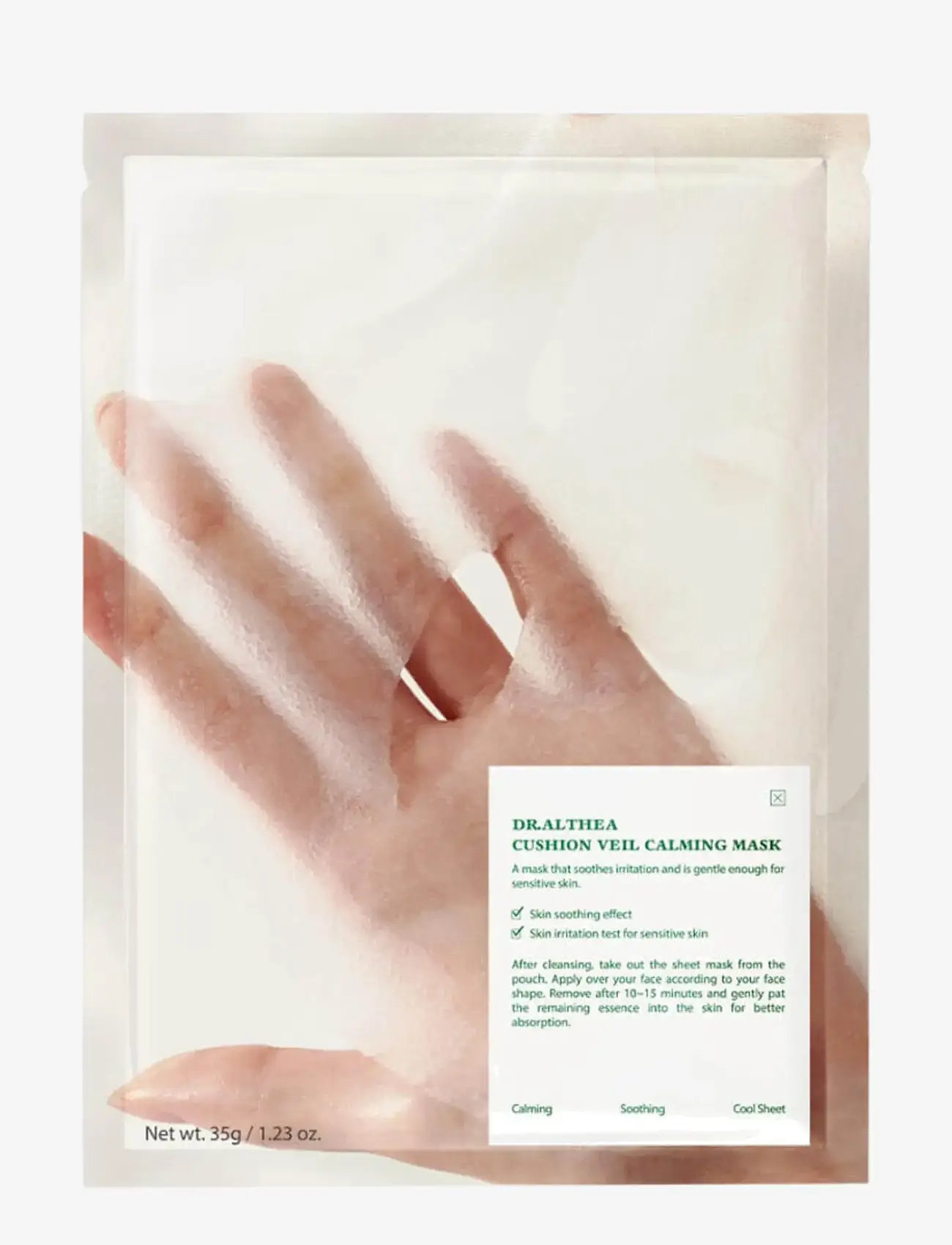 Dr. Althea - Cushion Veil Calming Mask - sheet masks - clear - 1