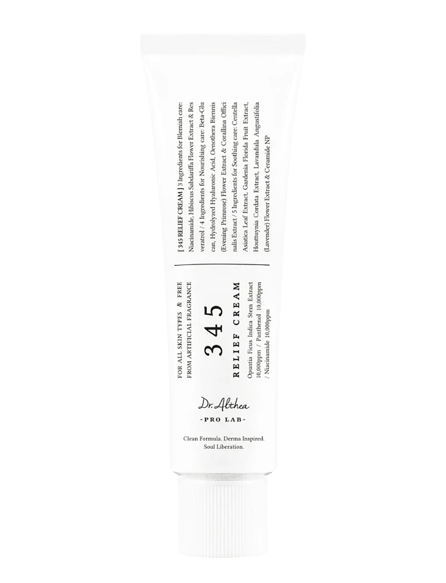 Dr. Althea - 345 Relief Cream - sommarens hudvård - clear - 0