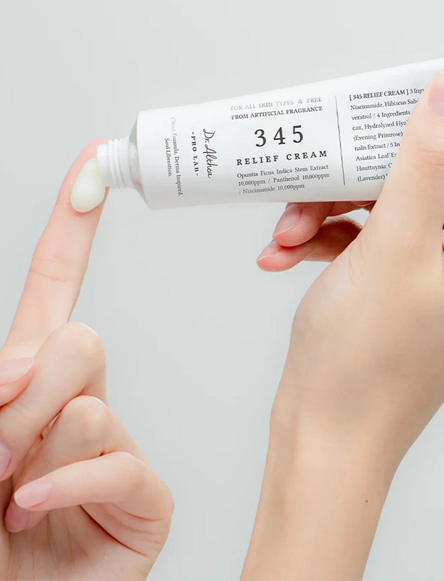 Dr. Althea - 345 Relief Cream - sommarens hudvård - clear - 1