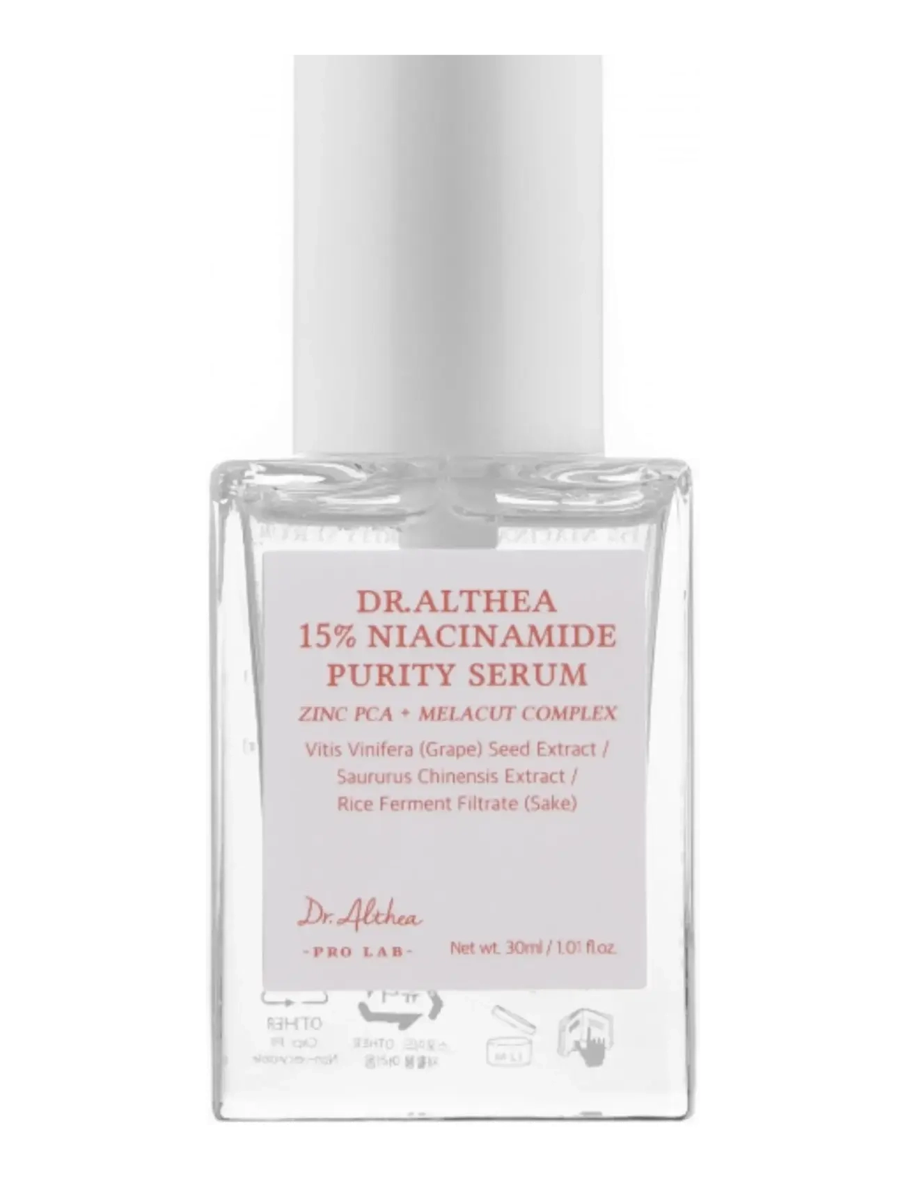 Dr. Althea 15% Niacinamide Purity Serum - Beauty - Miehet - CLEAR / undefined