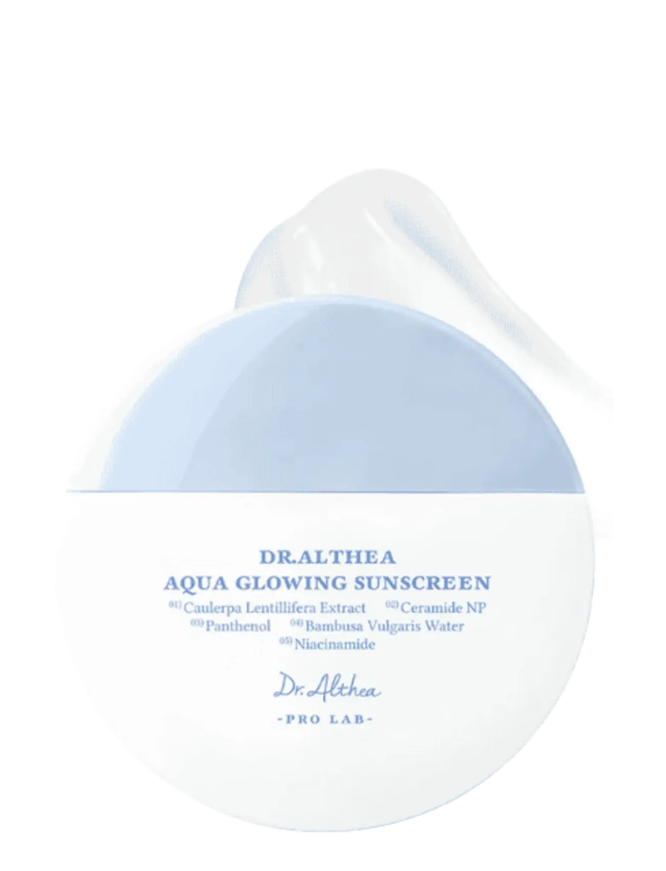 Dr. Althea Aqua Glowing Sunscreen, Ansigt, Nude, Str: 45 ML