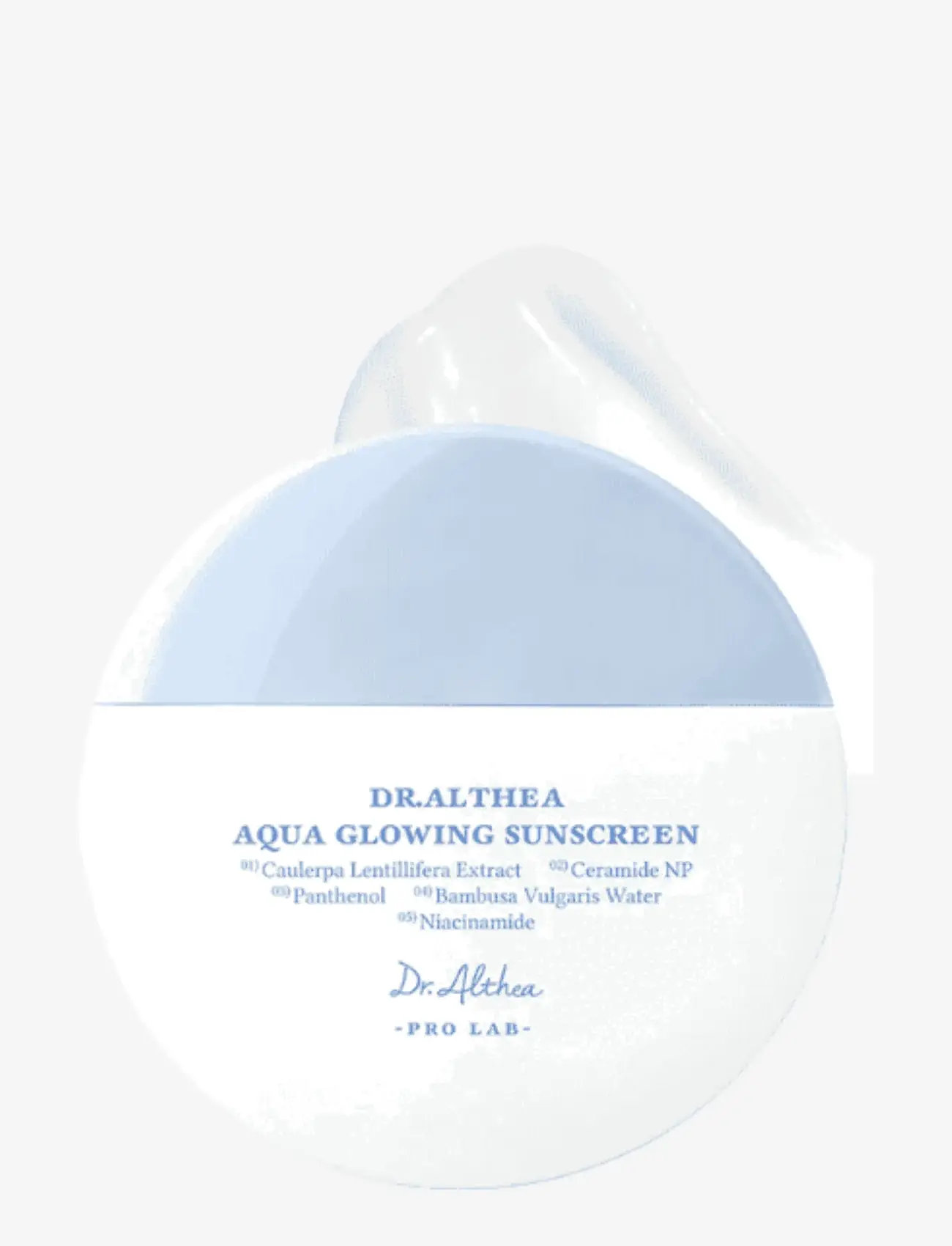 Dr. Althea - Aqua Glowing Sunscreen - for face - clear - 1