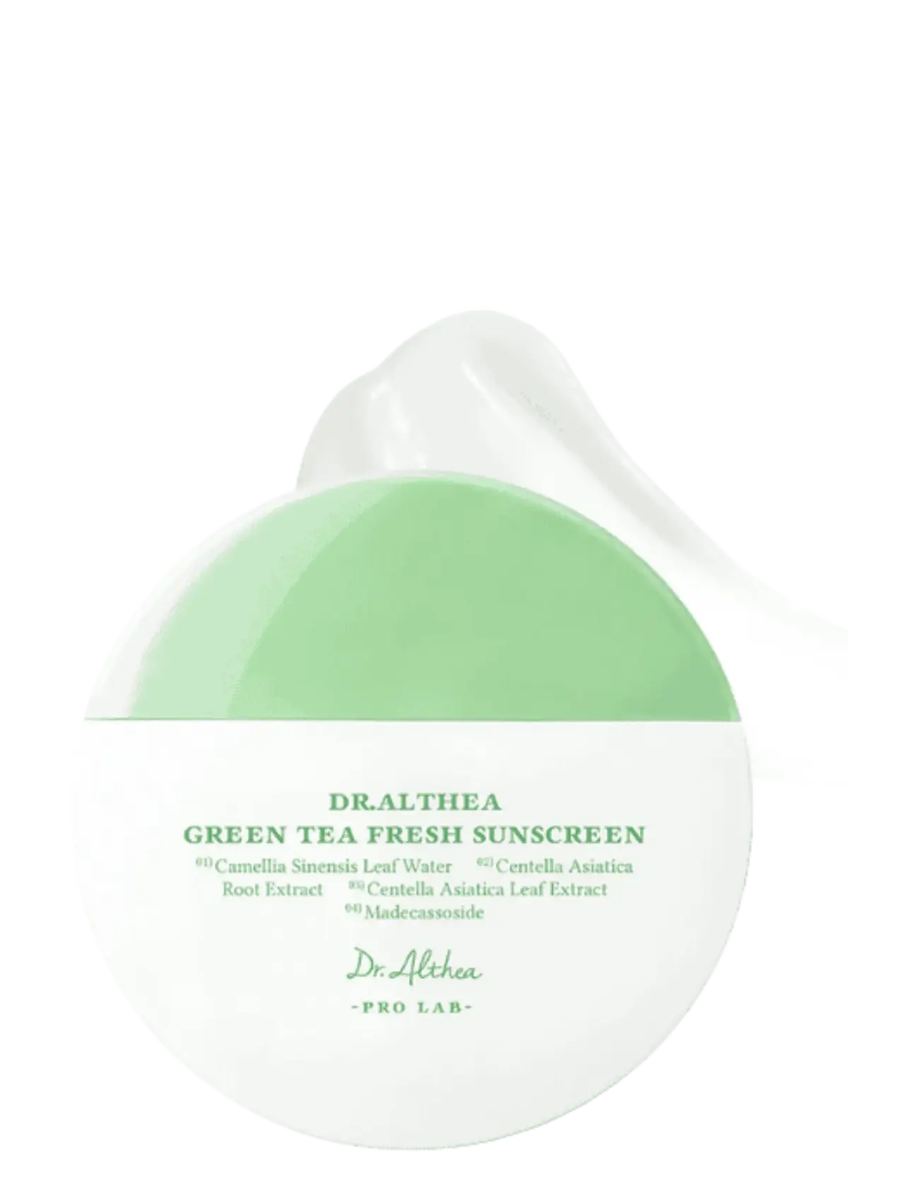 Dr. Althea Green Tea Fresh Sunscreen, Ansigt, Nude, Str: 45 ML