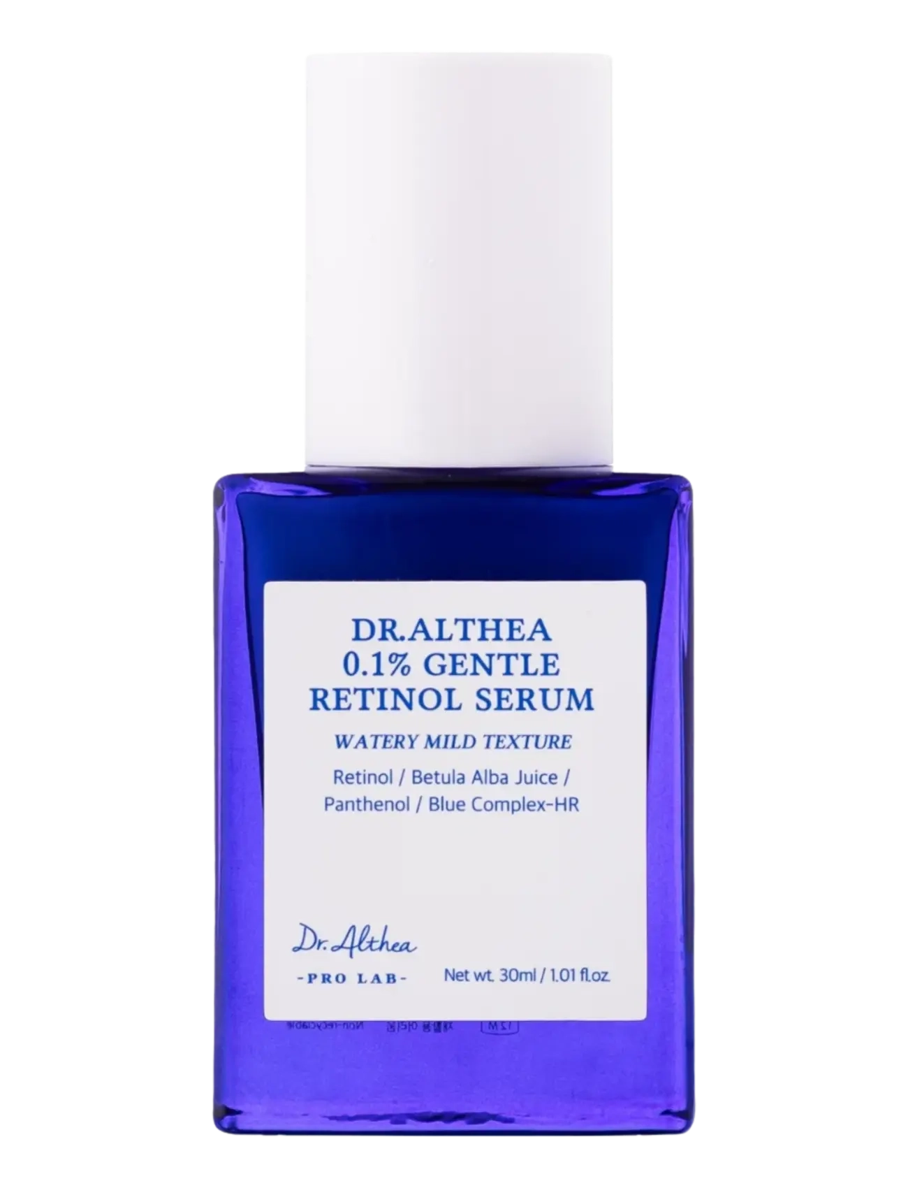 Dr. Althea 0.1% Gentle Retinol Serum, Serum, Hvid, Str: 30 ML
