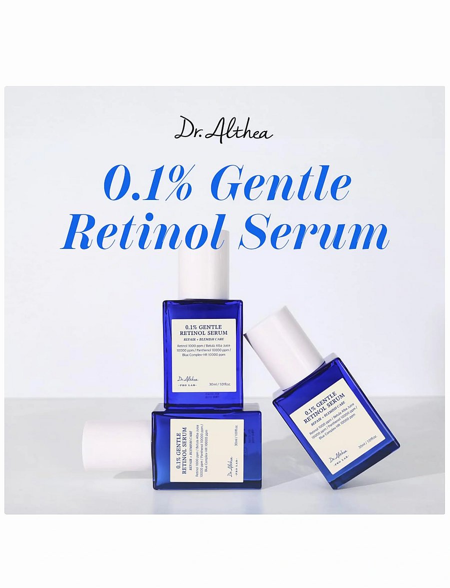 Dr. Althea - 0.1% Gentle Retinol Serum - serum & olier - clear - 0