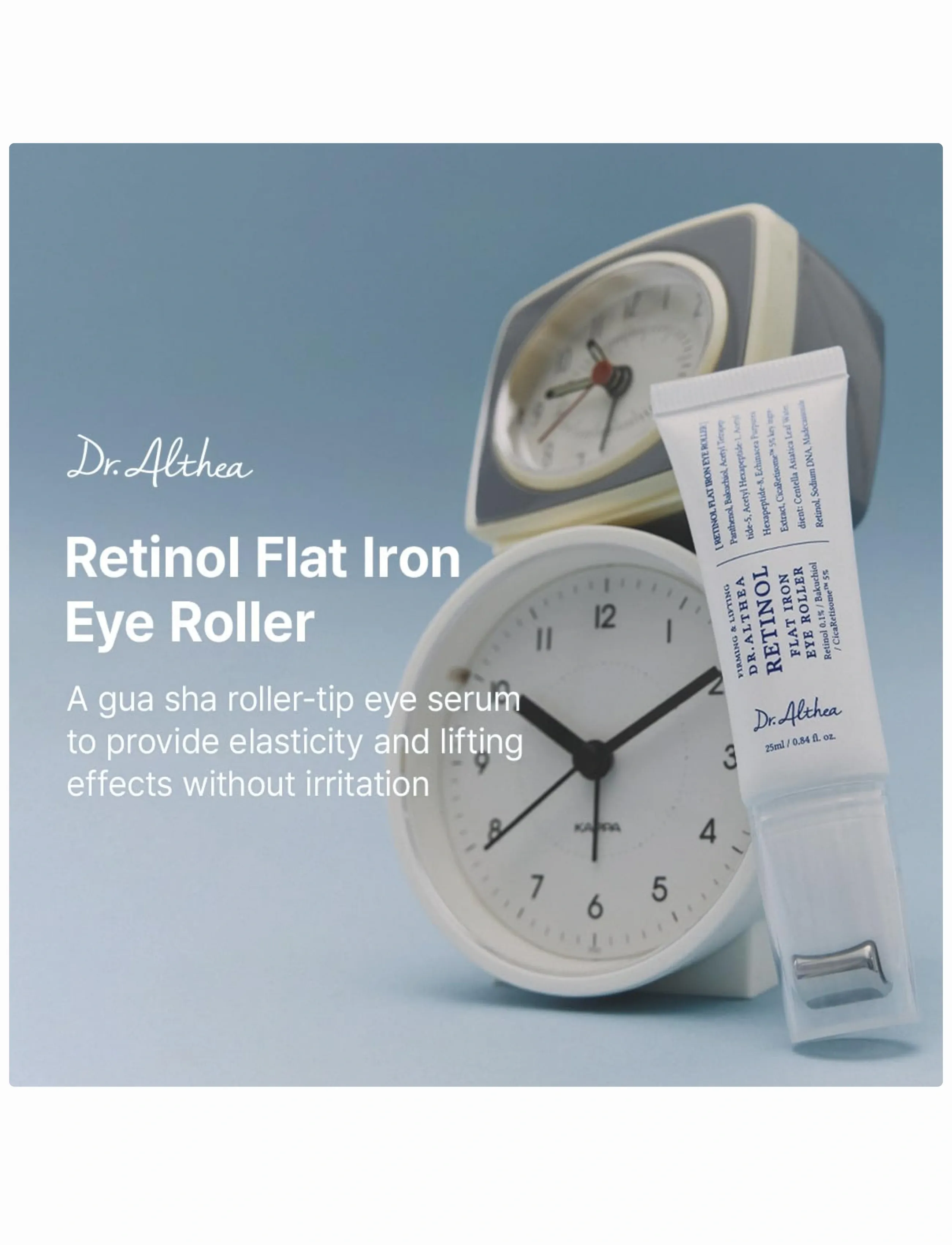 Dr. Althea Retinol Flat Iron Eye Roller, 25 ml, Nude, Øjenpleje > Øjencreme, Dame
