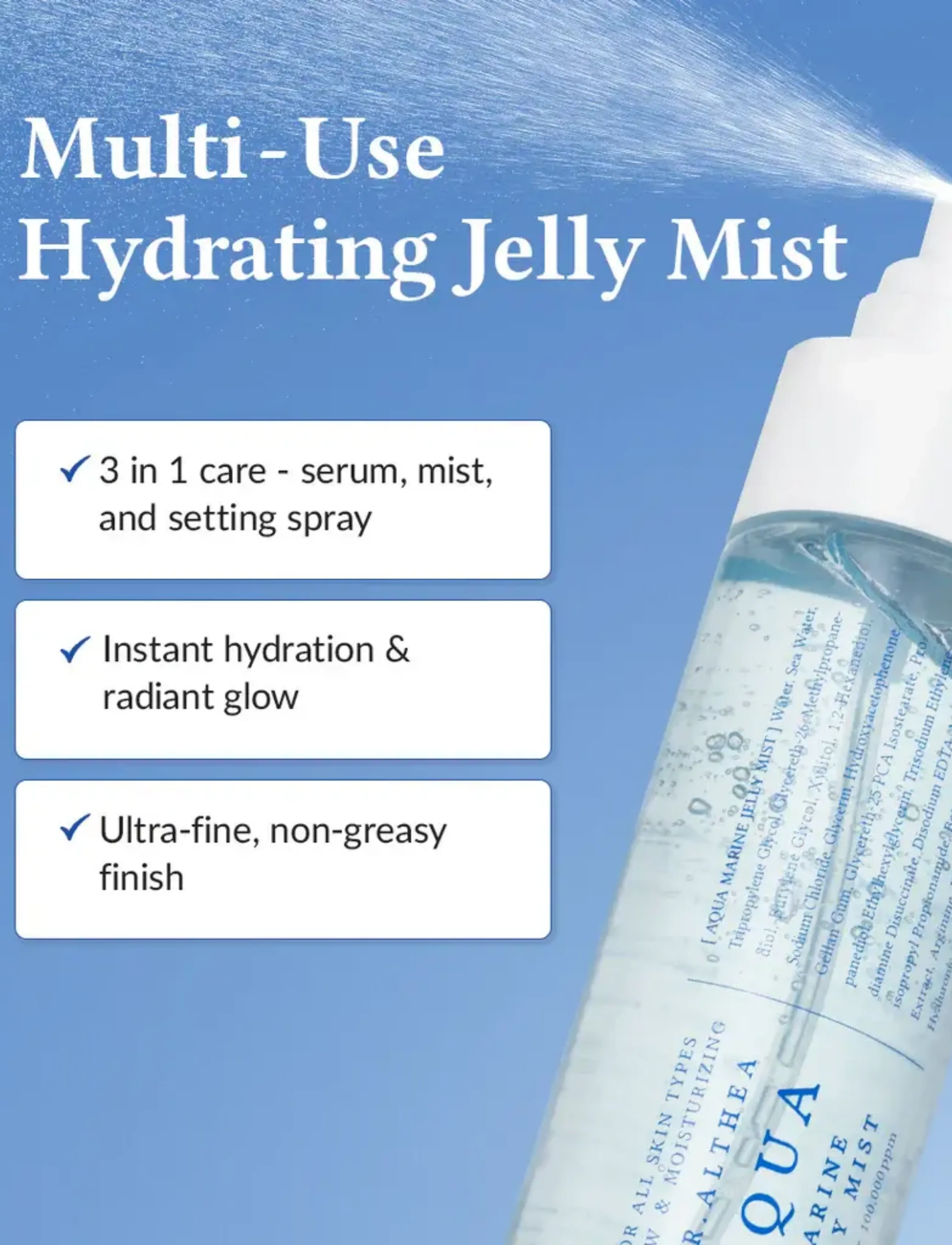 Dr. Althea - Aqua Marine Jely Mist - clear - 3