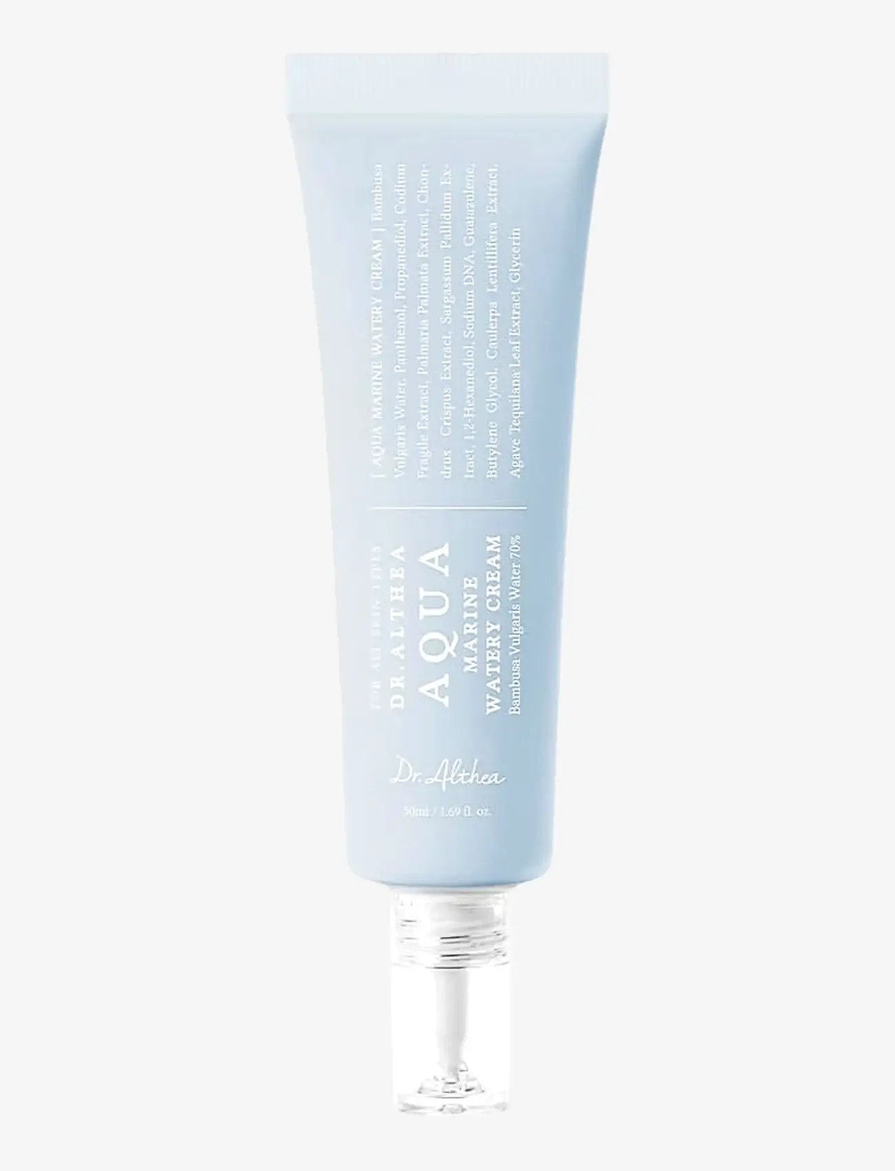 Dr. Althea - Aqua Marine Watery Cream - fuktkrämer - clear - 1