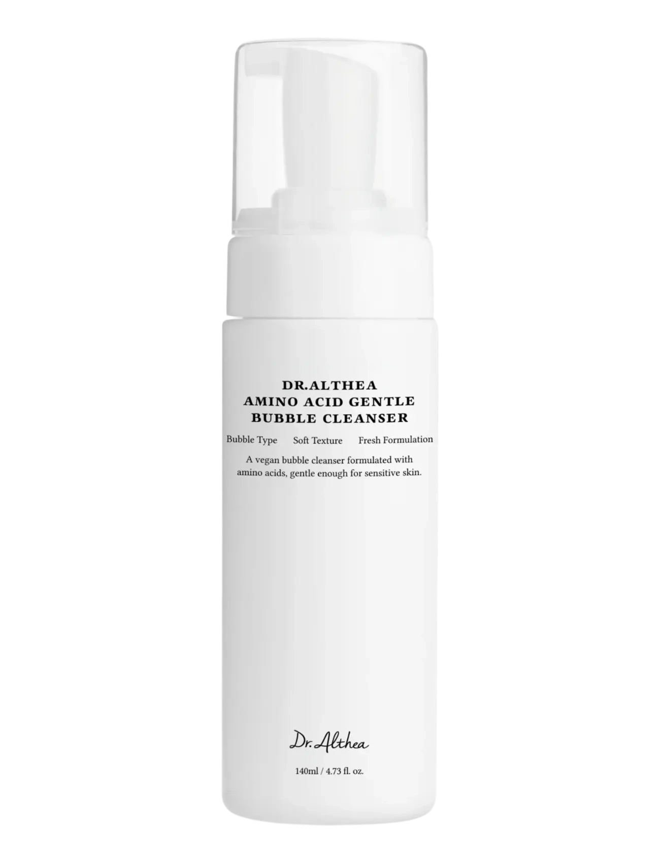 Dr. Althea Amino Acid Gentle Bubble Cleanser, Skummende rensemiddel, Nude, Str: 140 ML