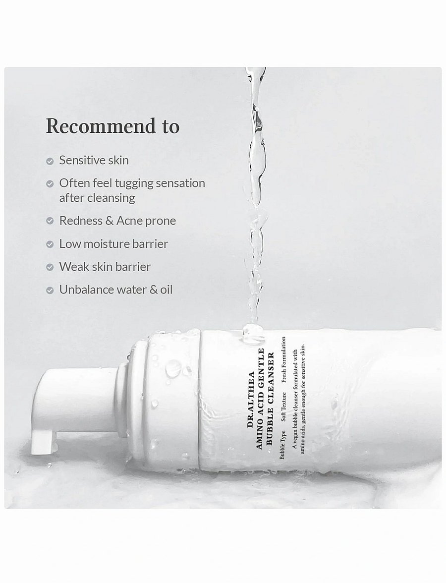 Dr. Althea - Amino Acid Gentle Bubble Cleanser - foaming cleanser - clear - 4