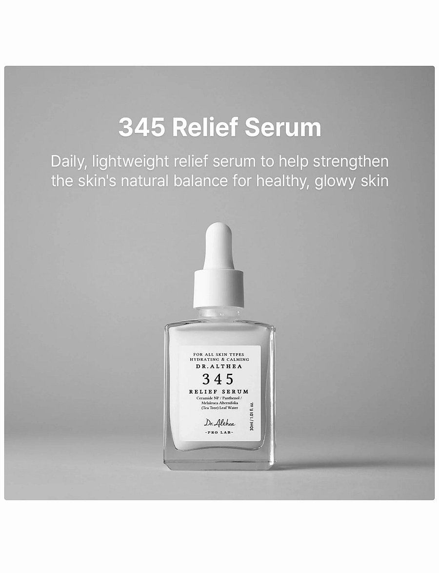Dr. Althea - 345 Relief Serum - serum og olíur - clear - 0
