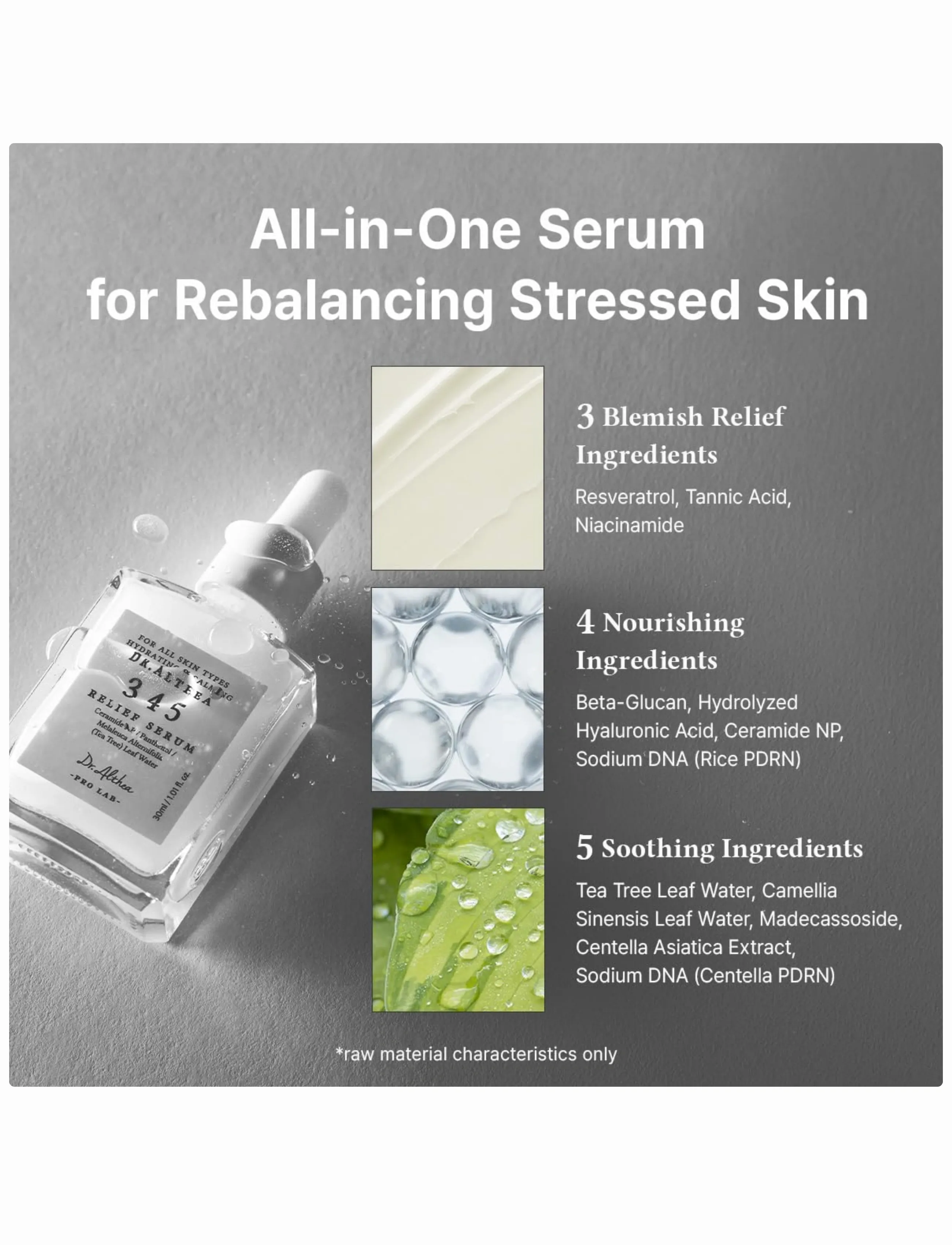 Dr. Althea - 345 Relief Serum - clear - 2