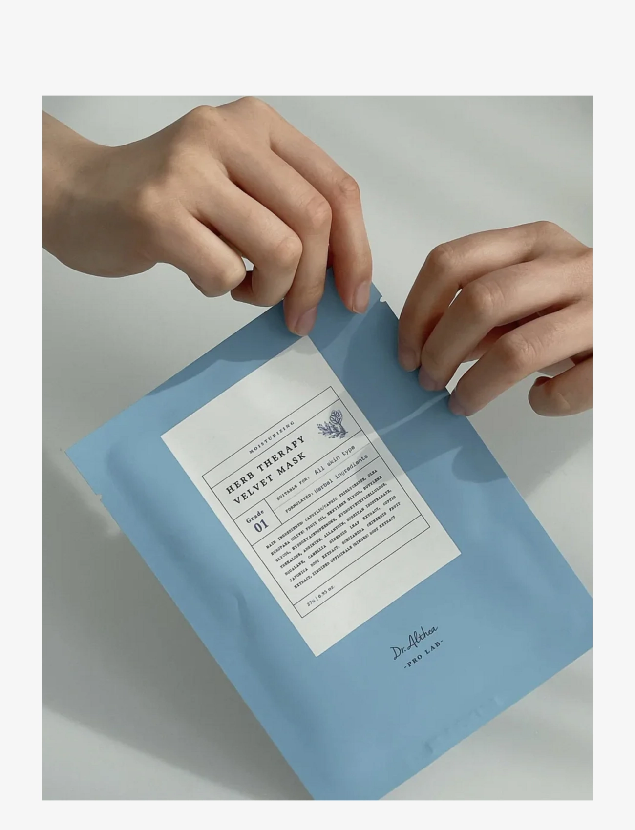 Dr. Althea - Herb Therapy Velvet Mask - fugtgivende masker - clear - 2