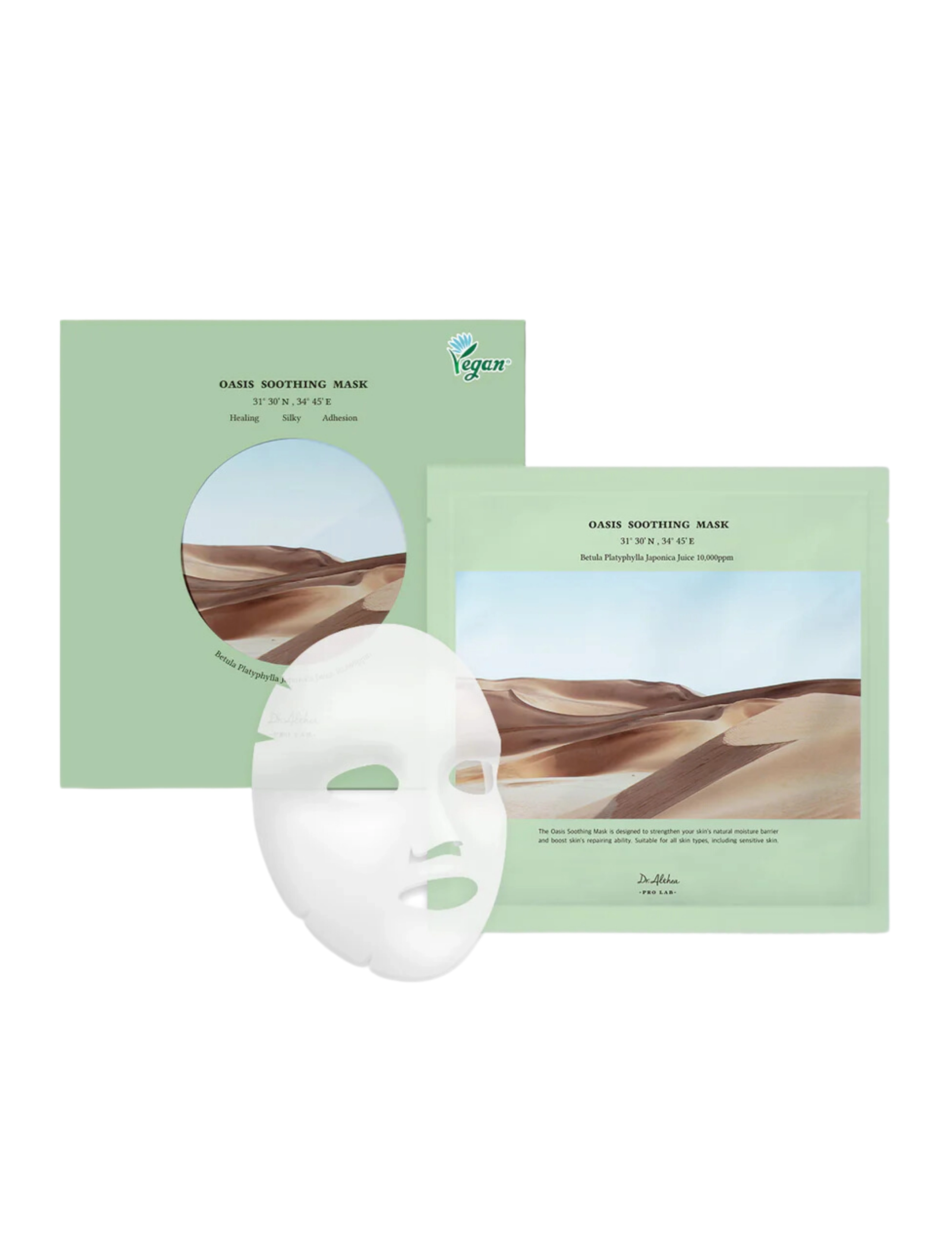 Dr. Althea - Oasis Soothing Mask - ansigtsmasker - clear - 2