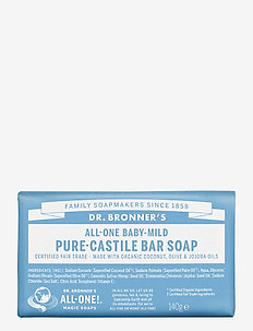 Pure-Castile Bar Soap Baby-Mild (unscented), Dr. Bronner’s