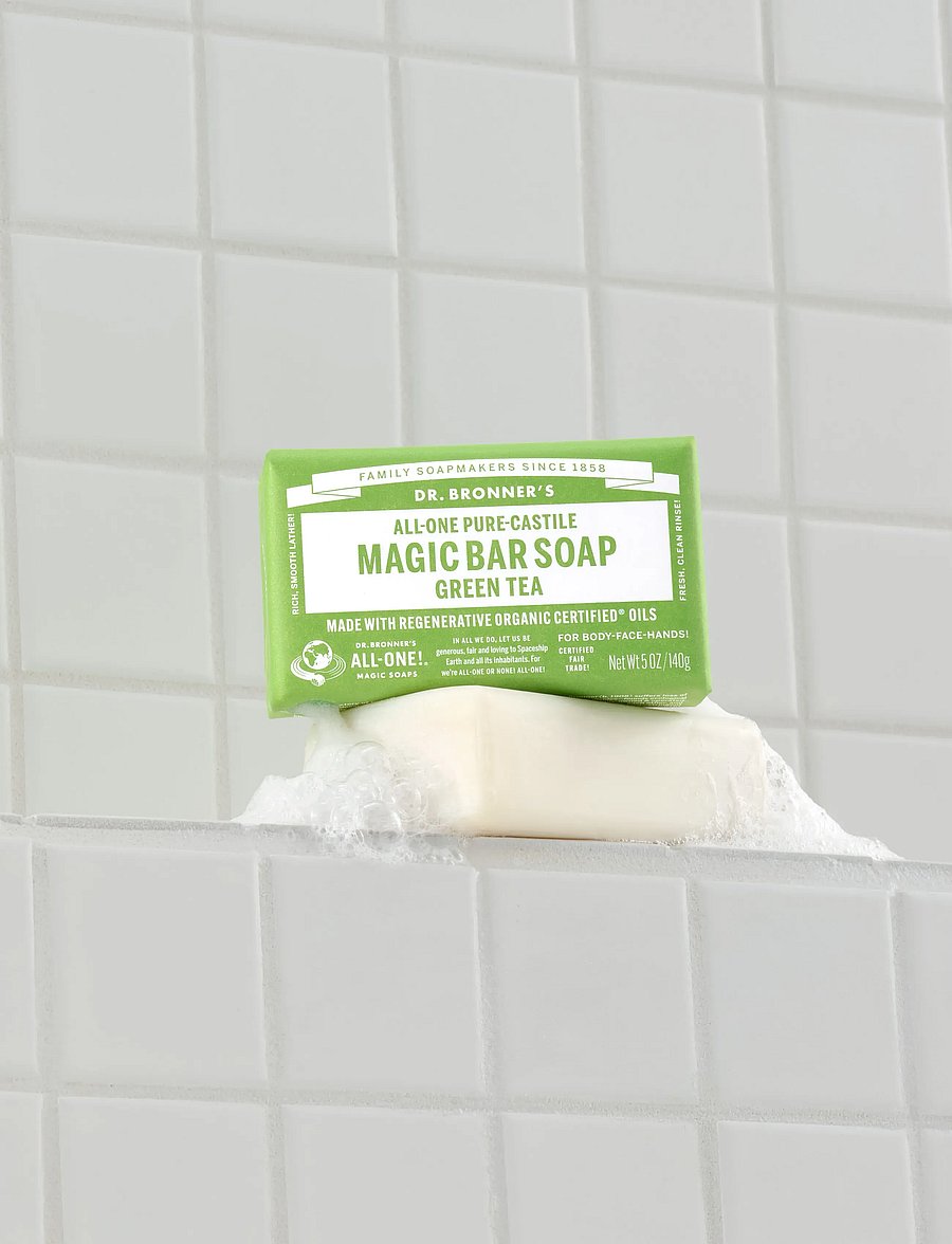 Dr. Bronner’s - Green Tea Bar Soap 140g - seebid - no colour - 4