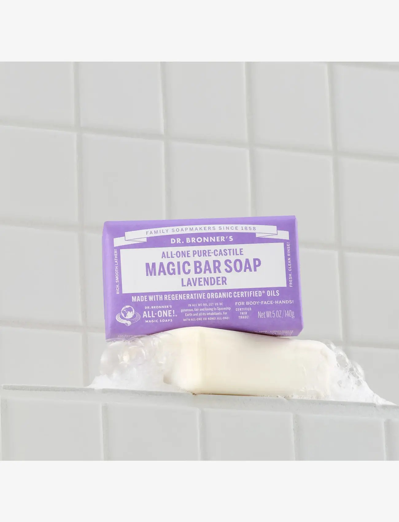 Dr. Bronner’s - Lavender - tvål bars - no colour - 0