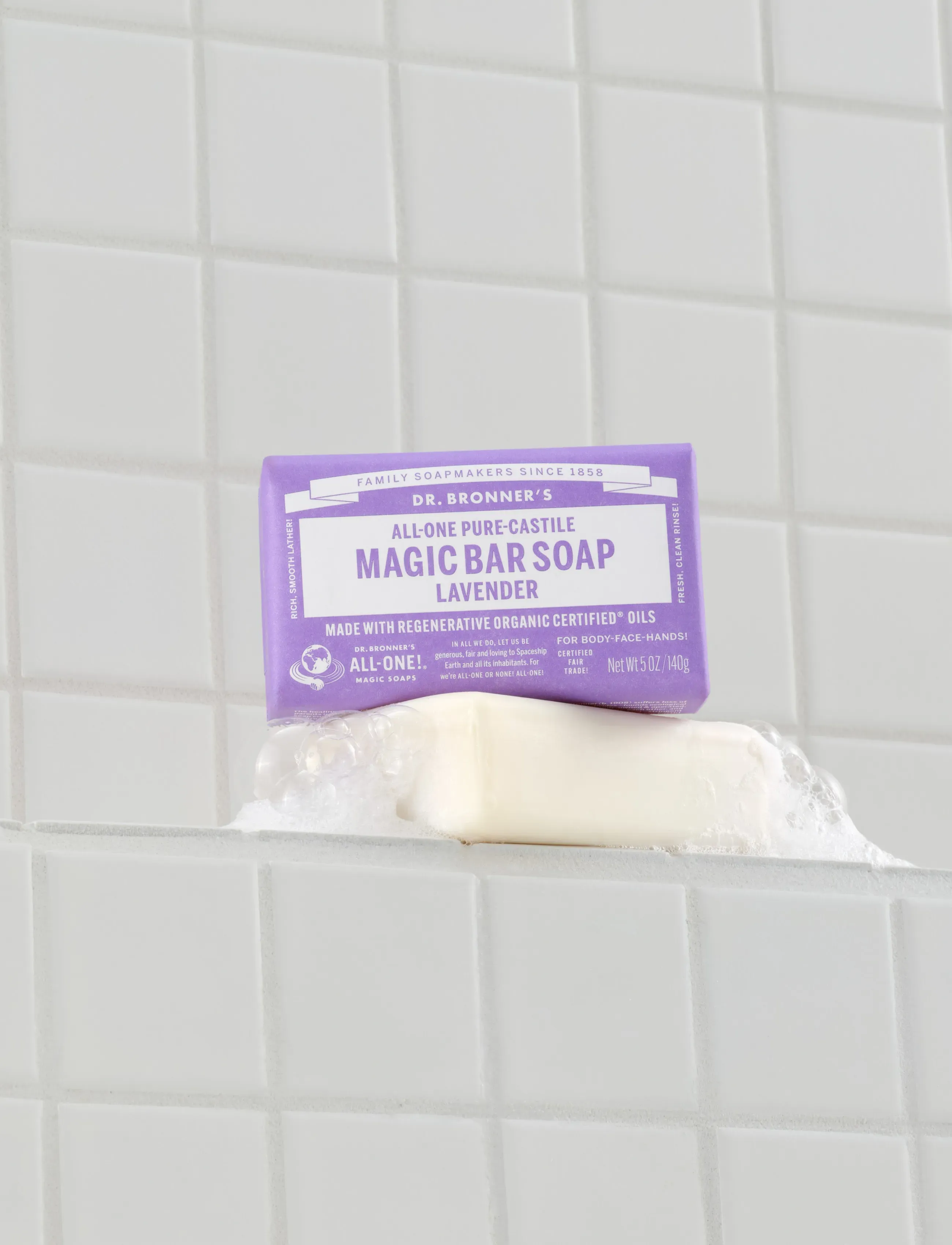 Dr. Bronner’s - Lavender - gabaliniai muilai - no colour - 4