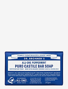 Pure-Castile Bar Soap Peppermint, Dr. Bronner’s