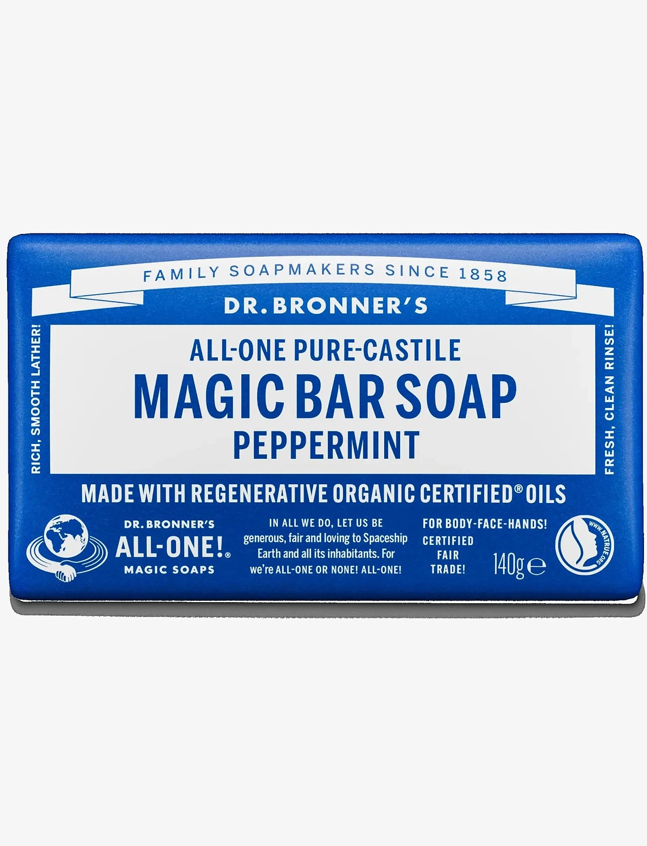 Dr. Bronner’s - Peppermint - tvål bars - no colour - 1
