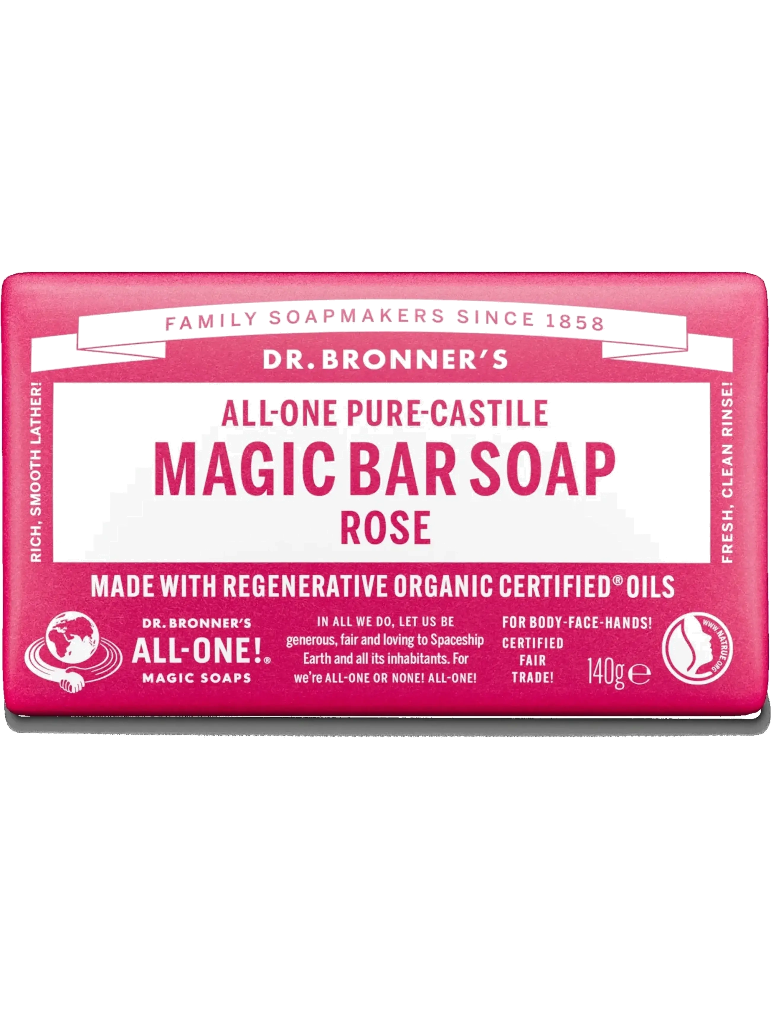 Dr. Bronner’s Rose - Sæber & Håndcremer - NO COLOUR / undefined