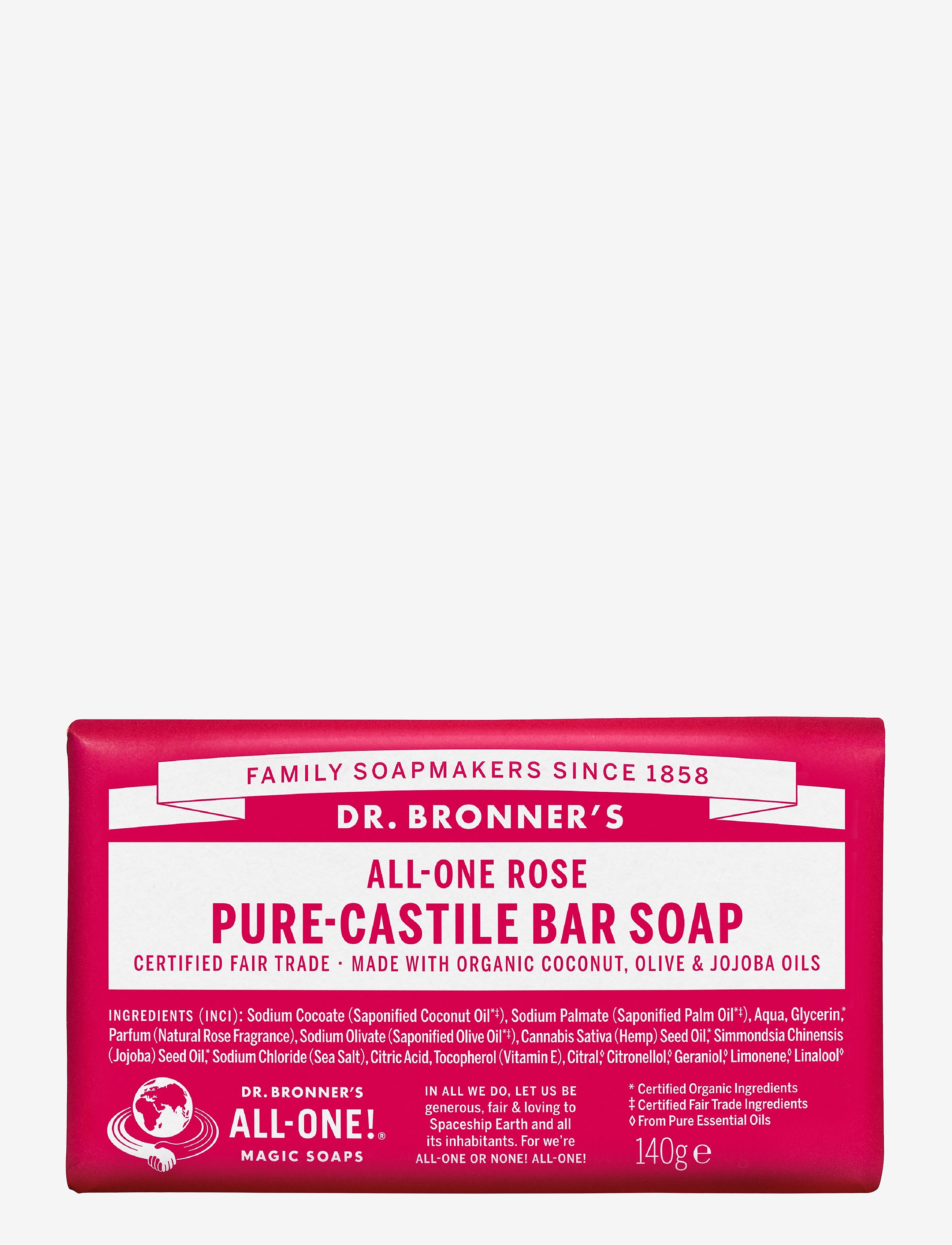 Dr. Bronner’s Rose - Sæber & Håndcremer - NO COLOUR / undefined