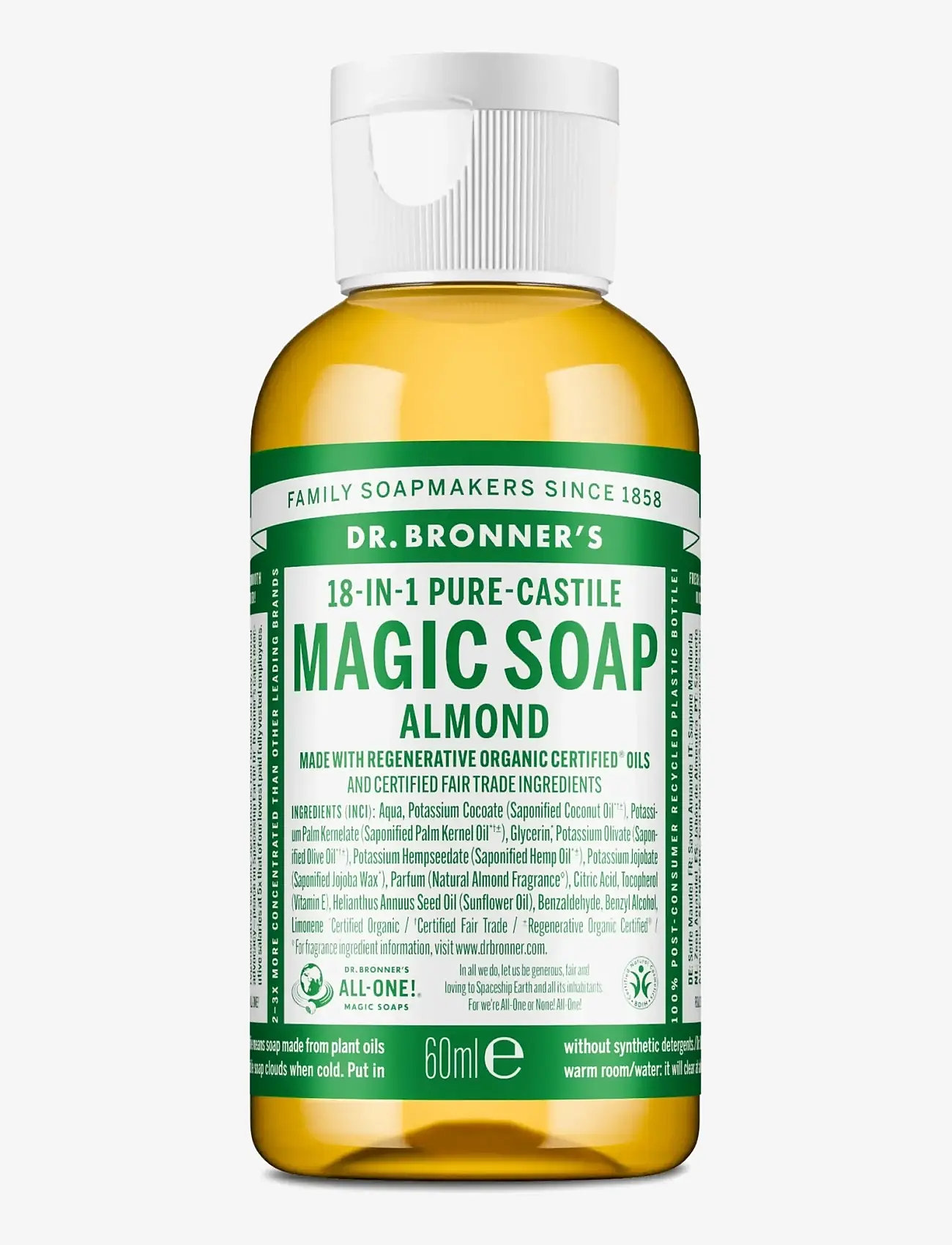 Dr. Bronner’s - Almond - dušigeelid ja õlid - no colour - 0