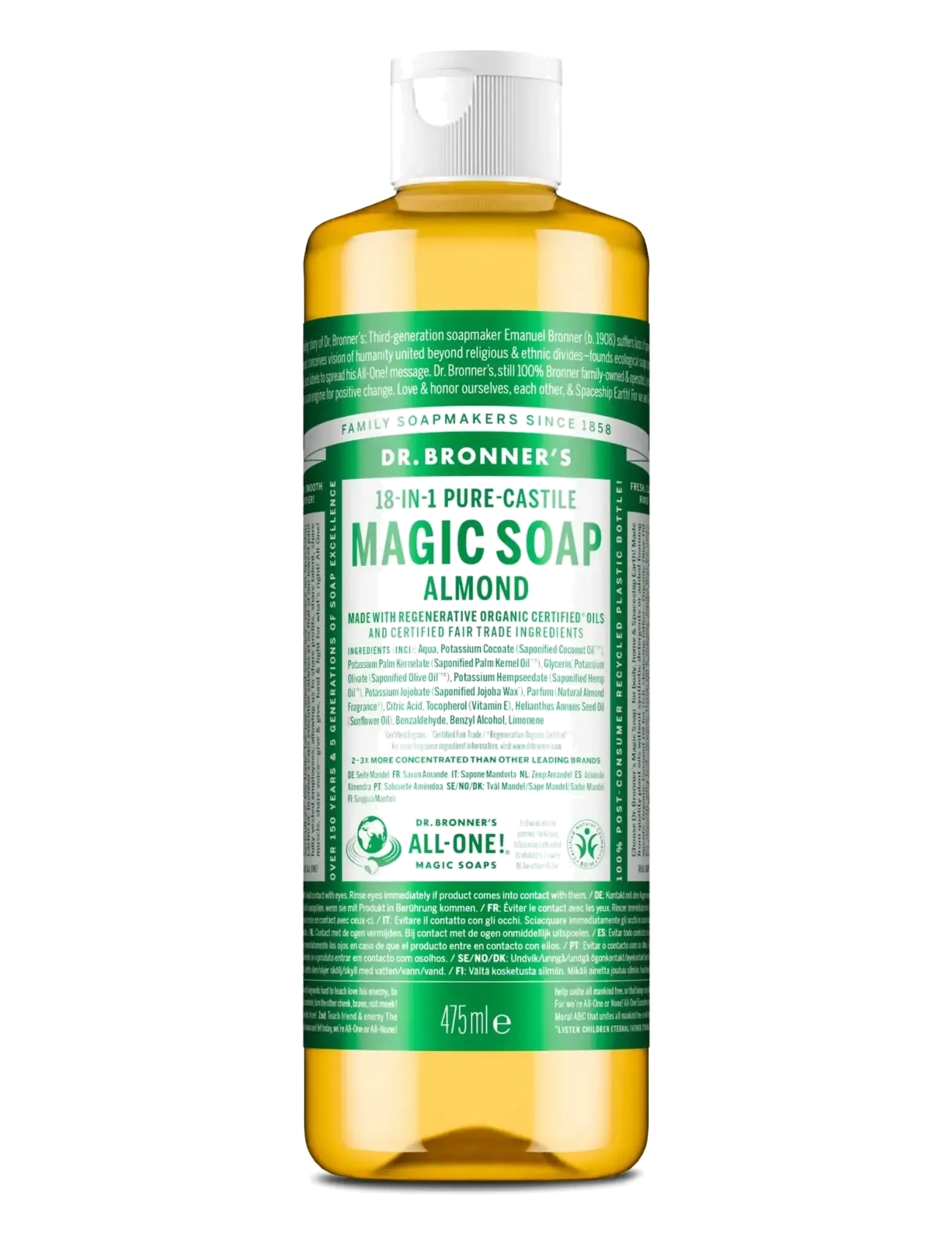 Dr. Bronner’s Almond - Hjem & Spa - NO COLOUR / undefined