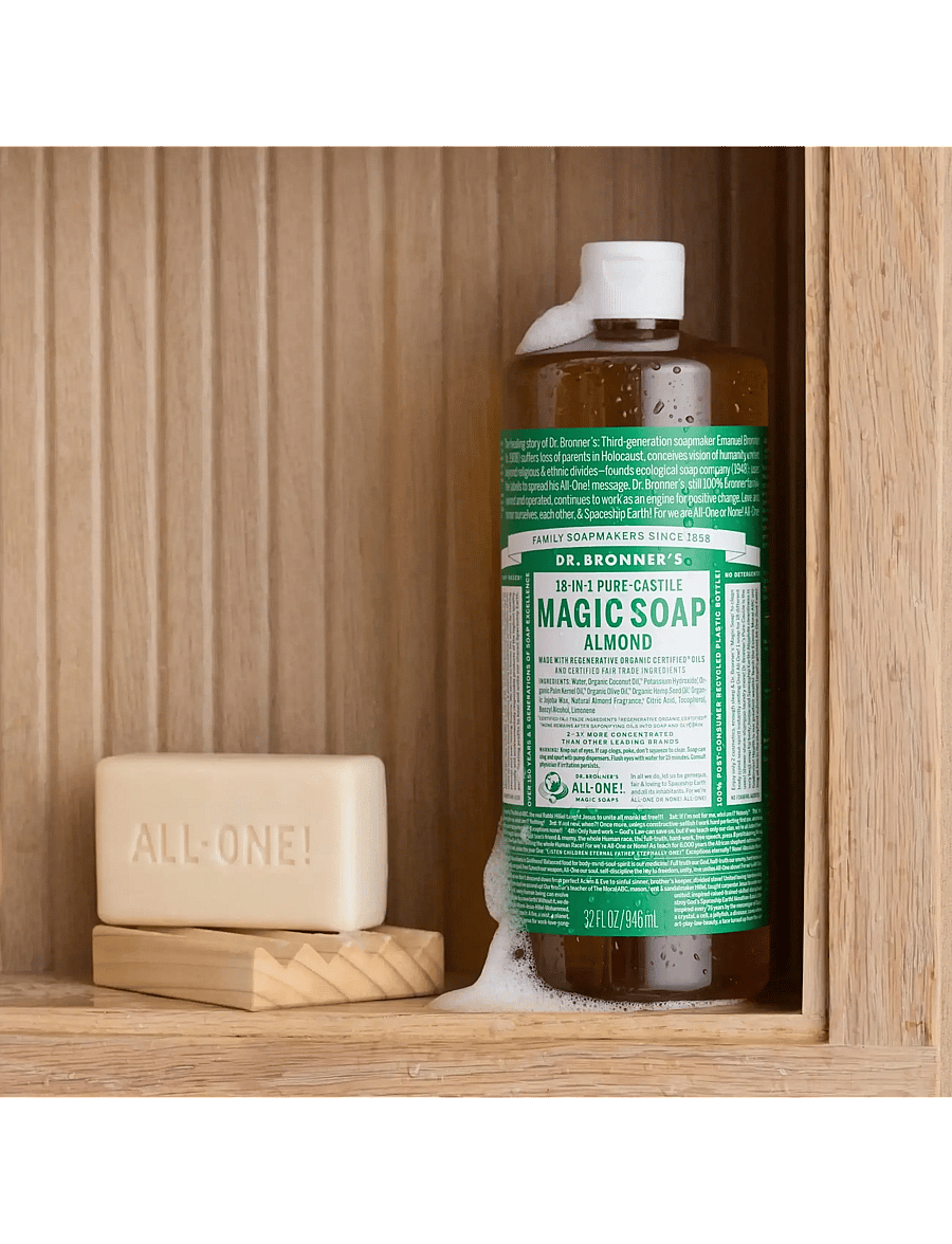 Dr. Bronner’s - Almond - dušigeelid ja õlid - clear - 1
