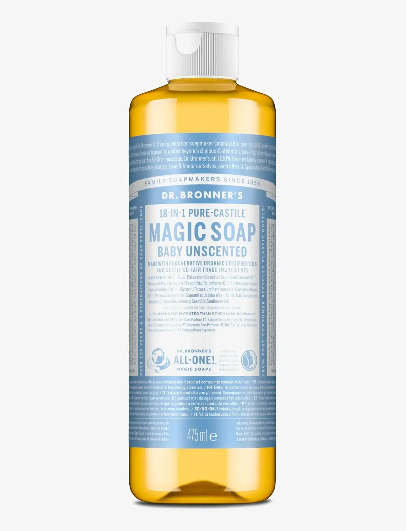Dr. Bronner’s - Baby-Mild (unscented) - shower gel & bruseolier - no colour - 0