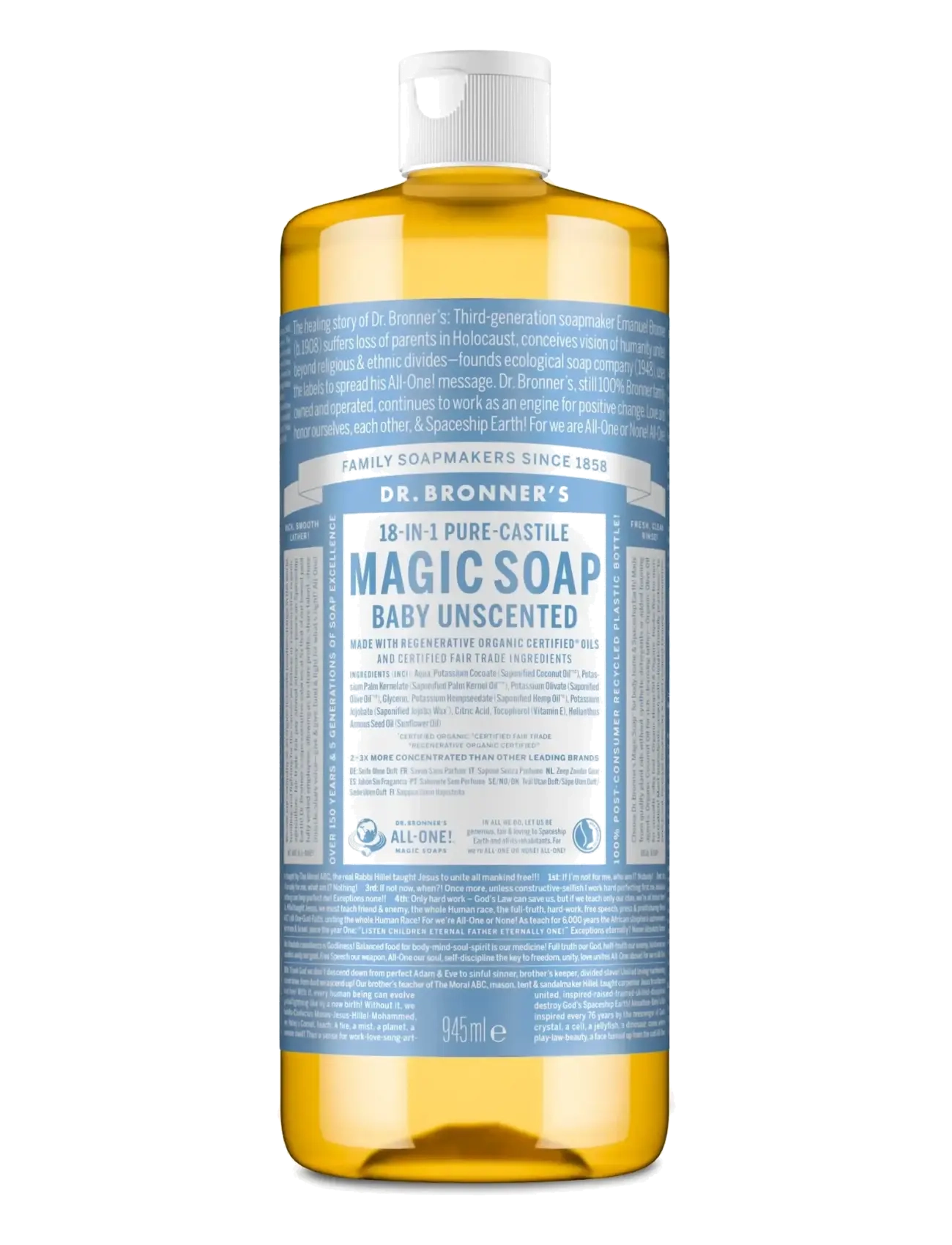 Dr. Bronner’s Baby-Mild (unscented) - Flash Days - CLEAR / undefined