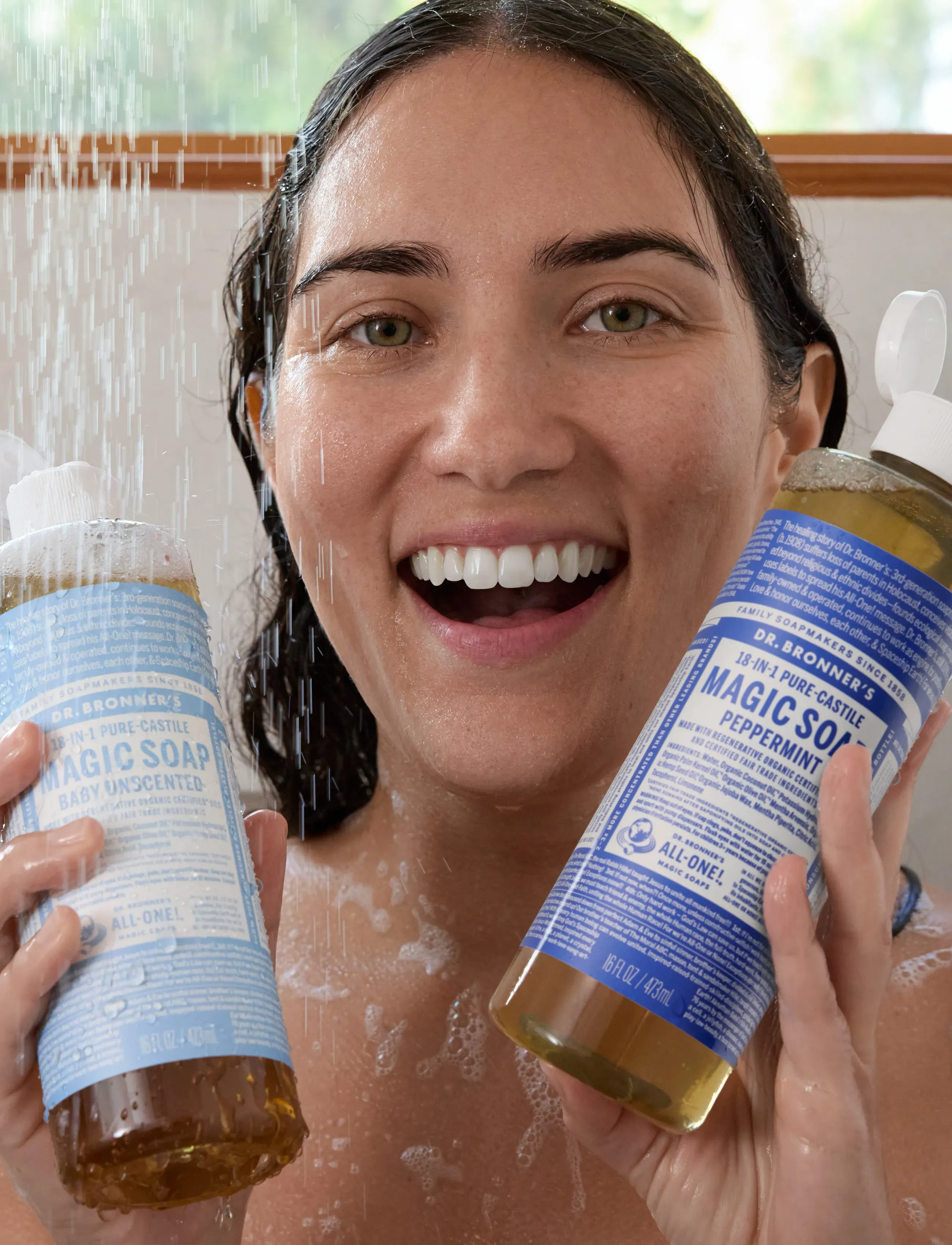 Dr. Bronner’s - Baby-Mild (unscented) - shower gel & bruseolier - clear - 2