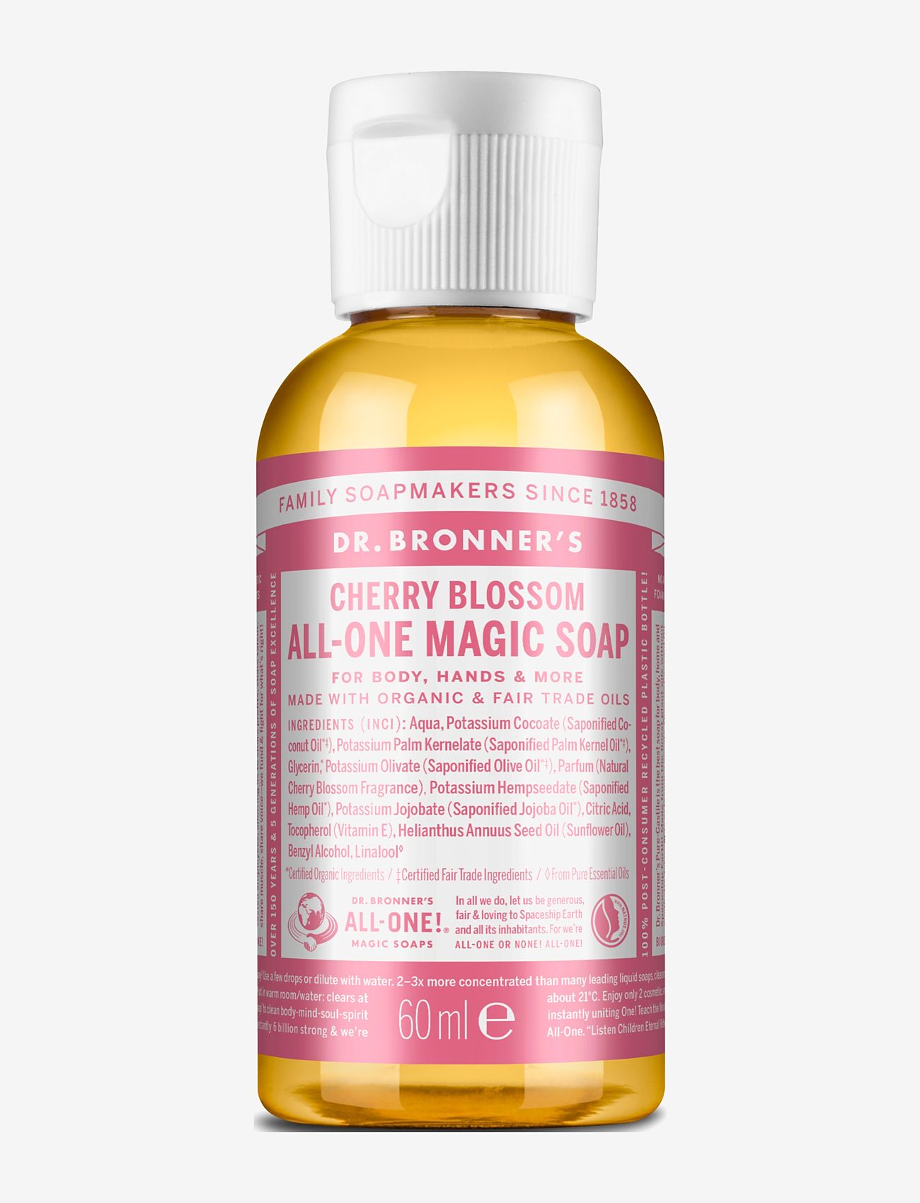 Dr. Bronner’s - Cherry Blossom - flytande tvål - no colour - 0