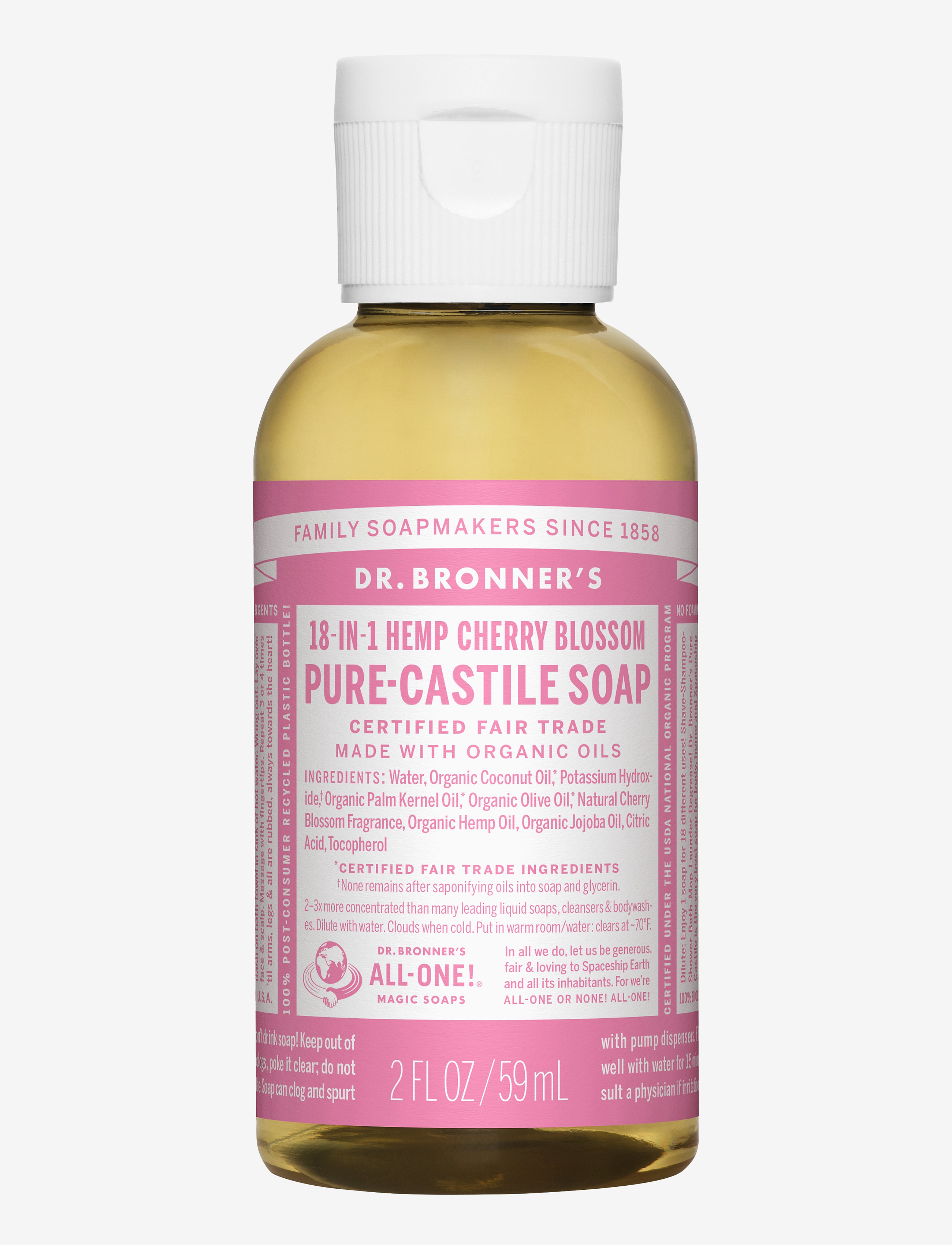 Dr. Bronner’s - Cherry Blossom - duschgel & duscholjor  - no colour - 1